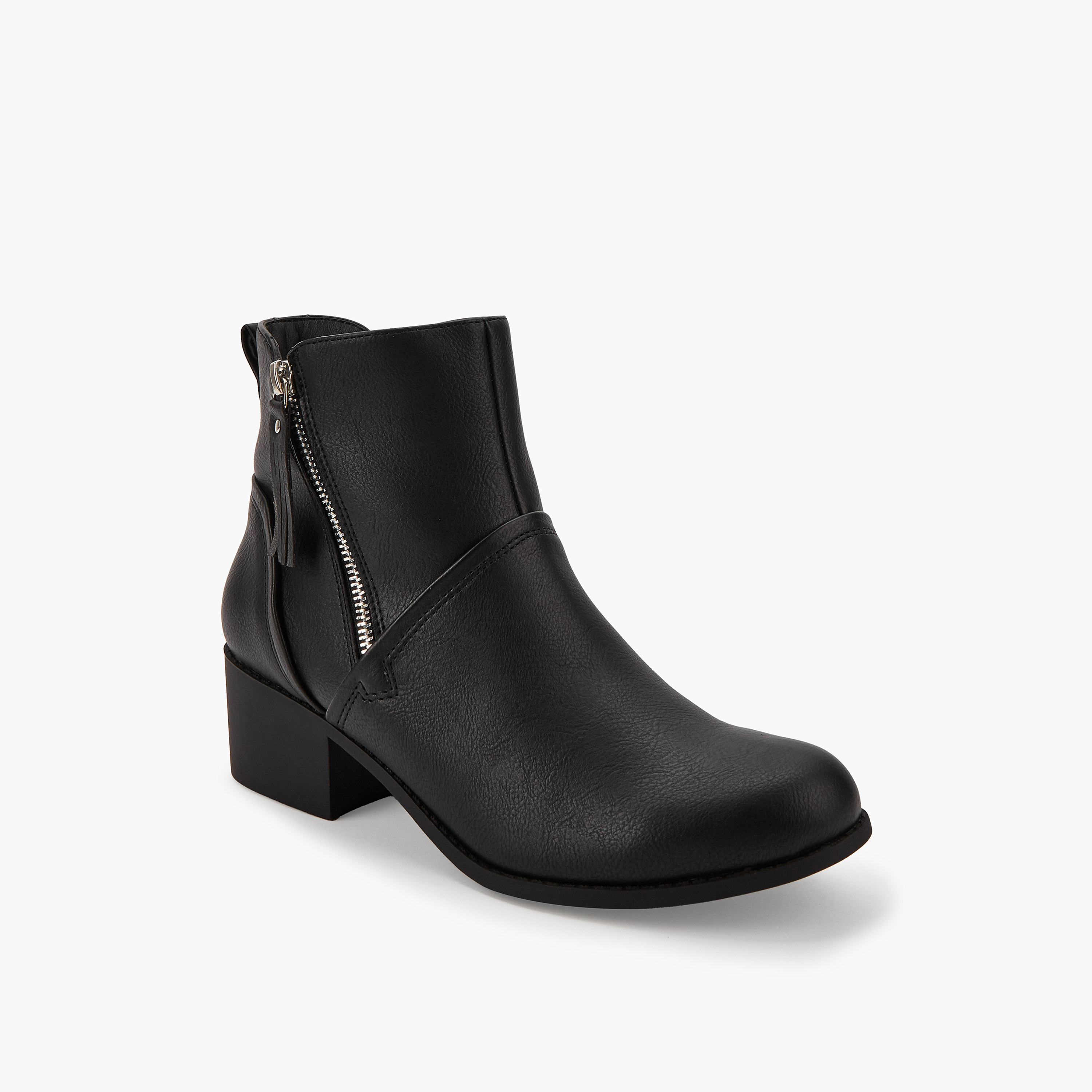 Flora Bella Women Block Heel Ankle Boots-women-shoes-boots-image-1