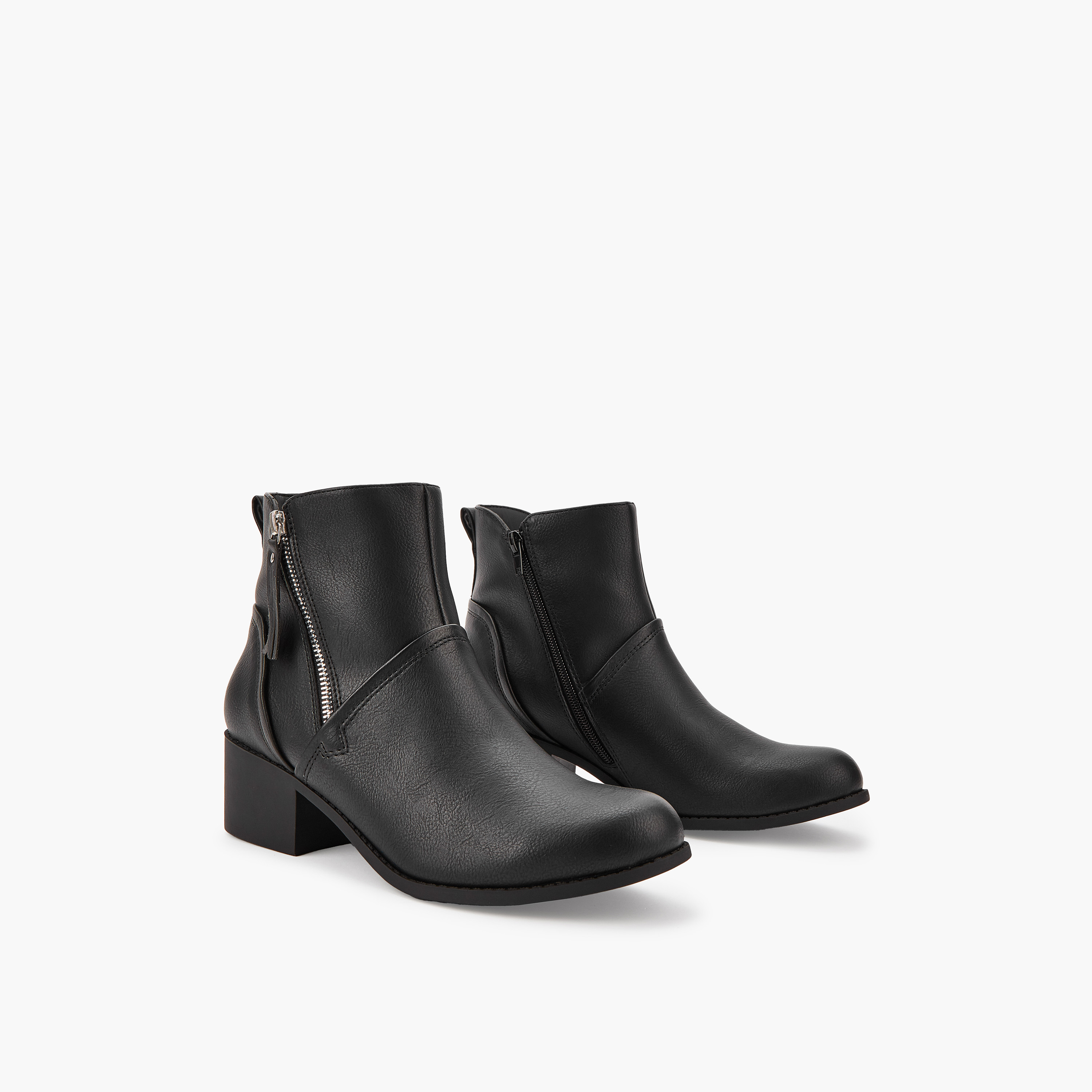 Flora Bella Women Block Heel Ankle Boots-women-shoes-boots-image-4