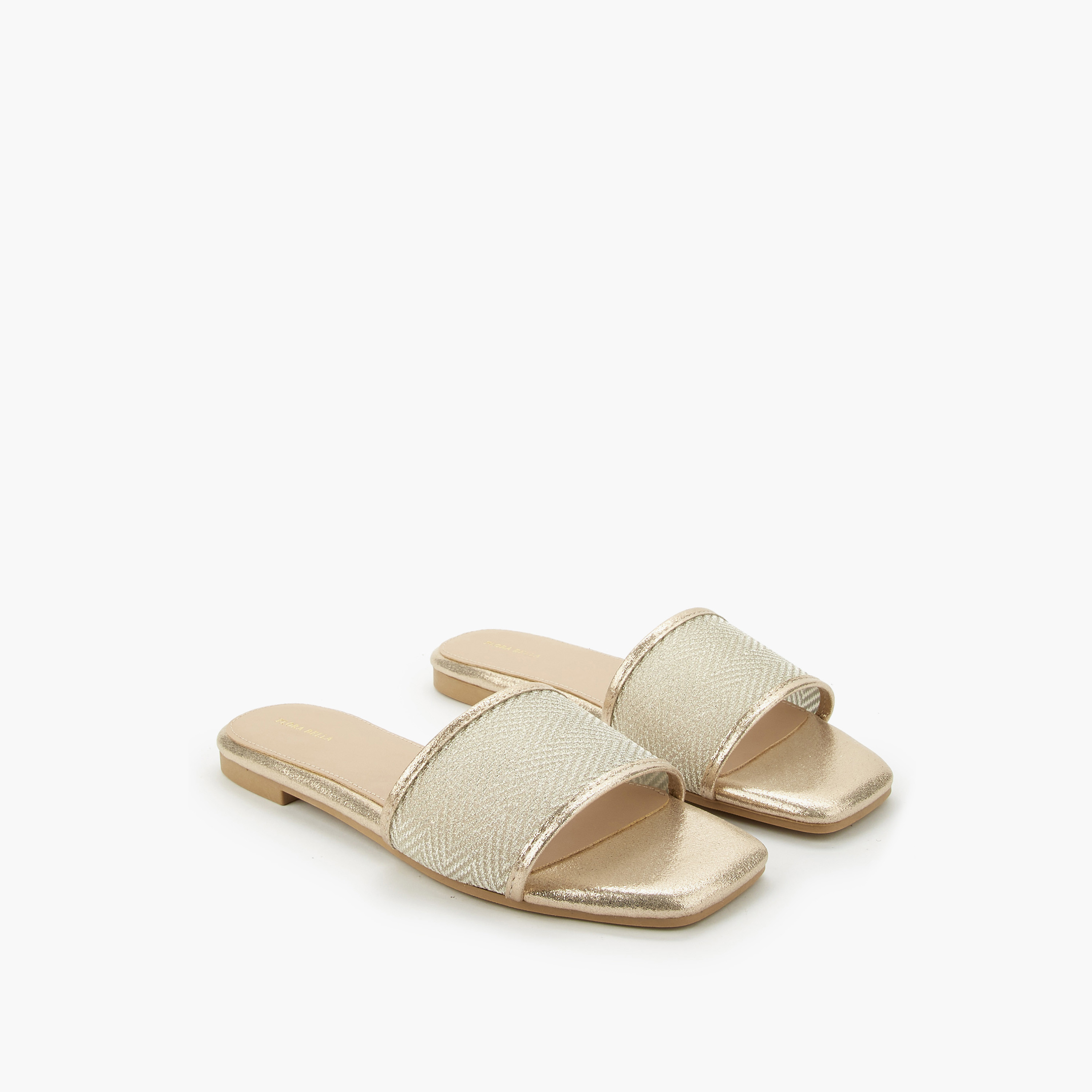 Flora Bella Women Metallic Flat Sandals-women-shoes-flats-sandals-image-1