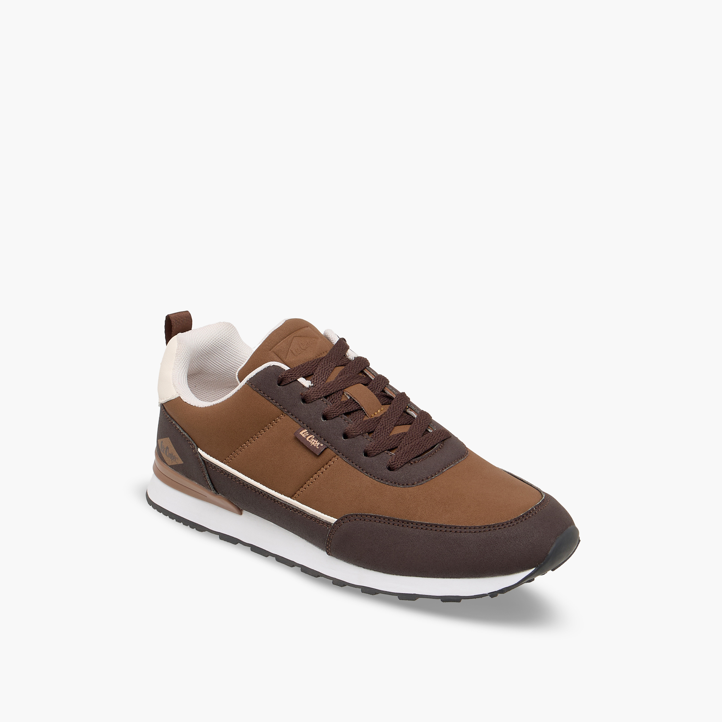 Lee Cooper Men Colourblock Lace-Up Sneakers-men-shoes-sneakers-image-2