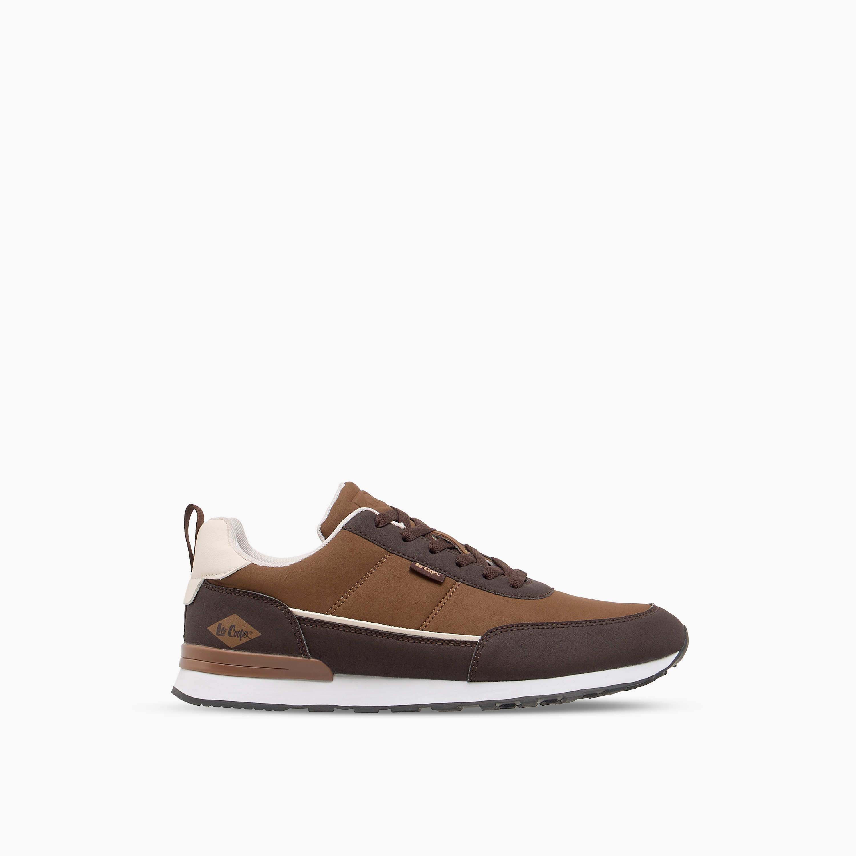 Lee Cooper Men Colourblock Lace-Up Sneakers-men-shoes-sneakers-image-3
