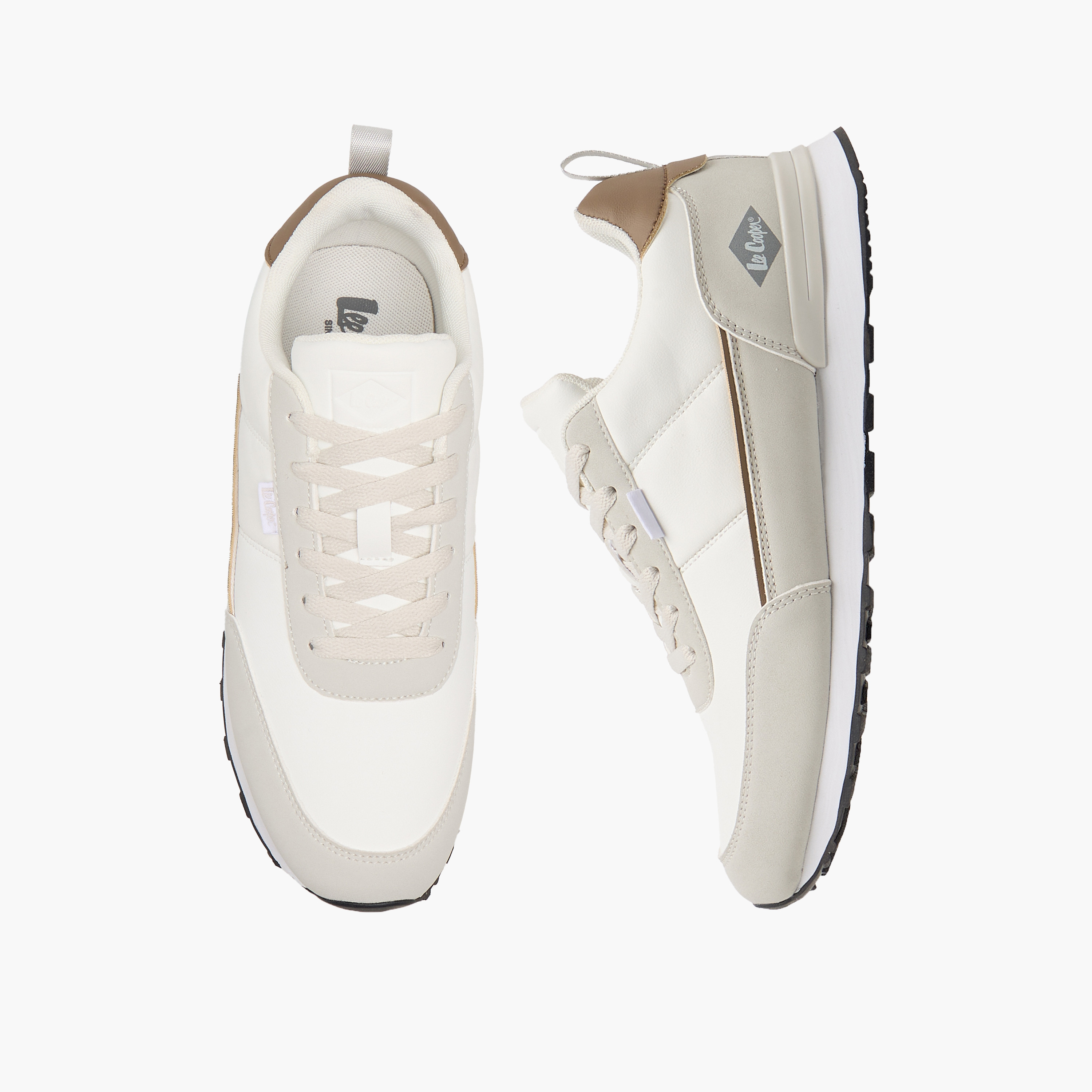 Lee Cooper Men Colourblock Lace-Up Sneakers-men-shoes-sneakers-image-1