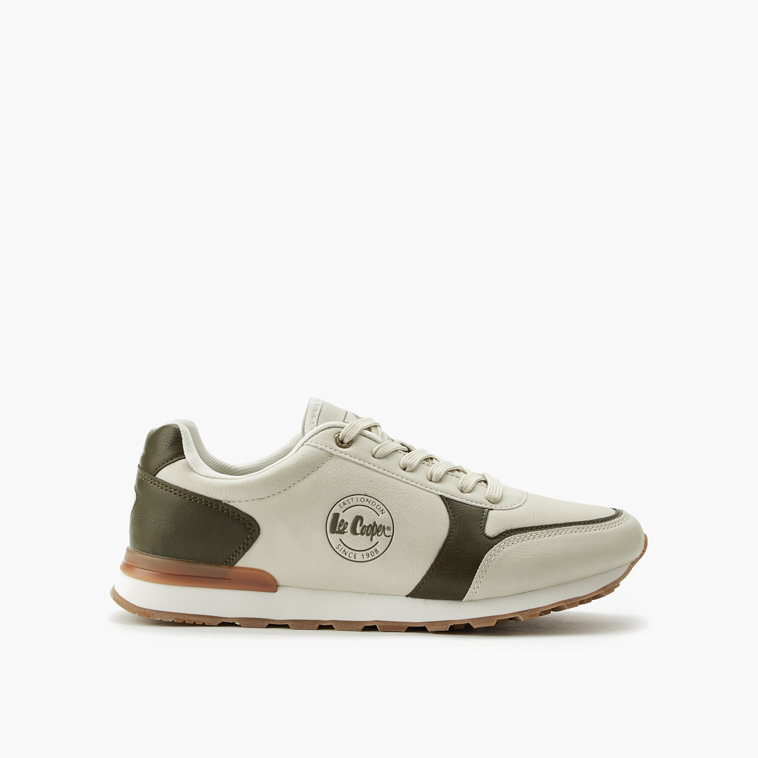 Lee Cooper Men Panelled Lace-Up Ankle Sneakers-men-shoes-sneakers-image-3