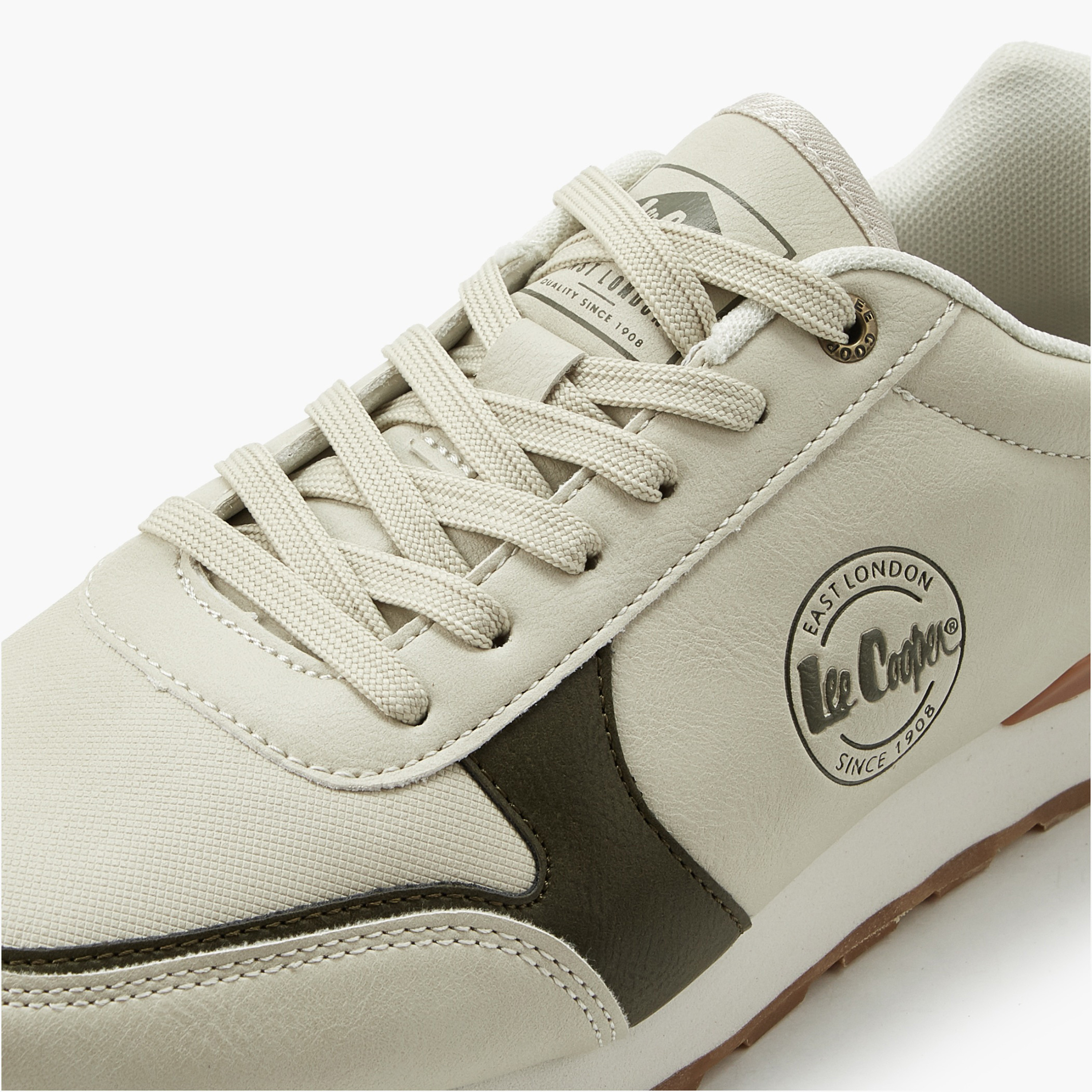 Lee Cooper Men Panelled Lace-Up Ankle Sneakers-men-shoes-sneakers-image-4