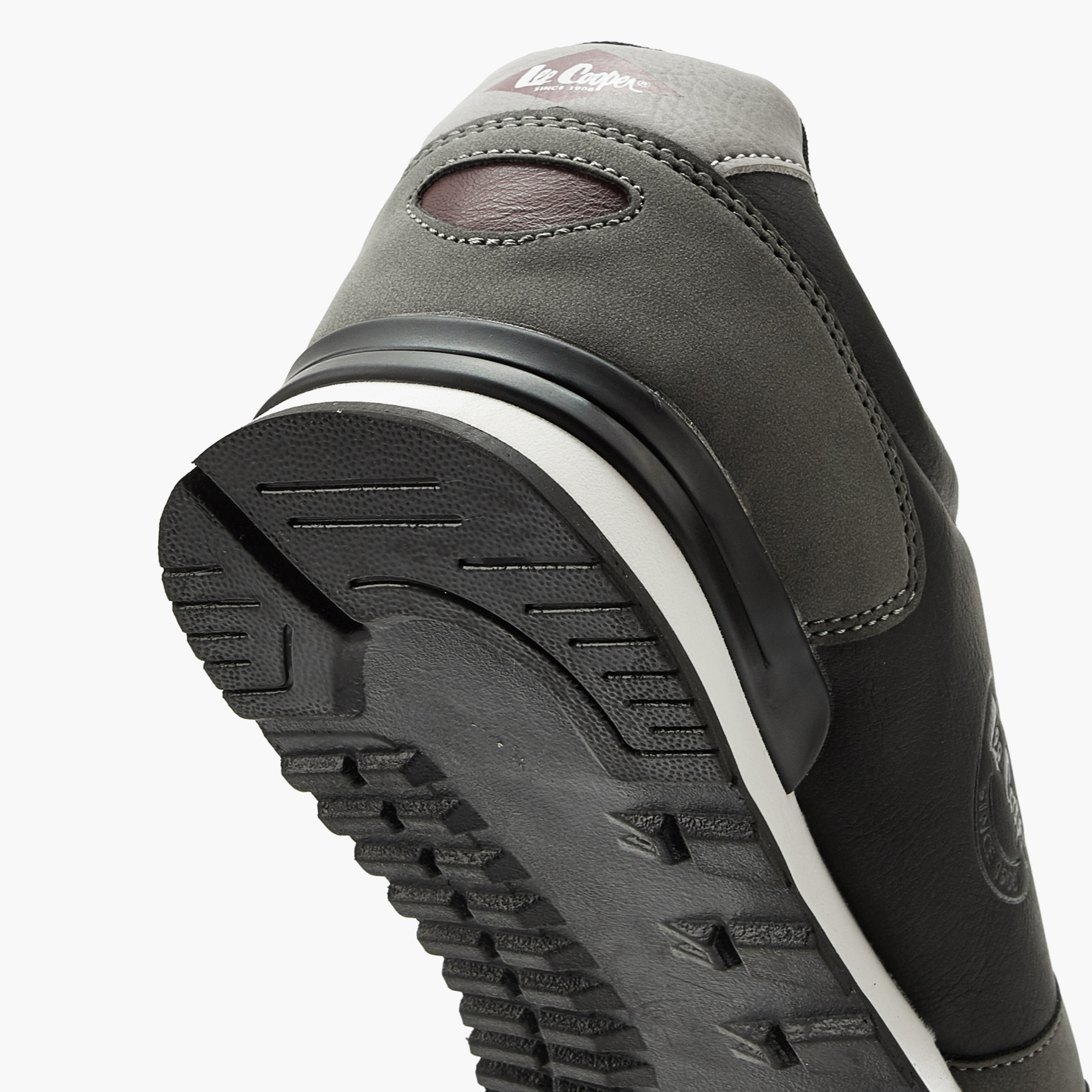 Lee Cooper Men Panelled Lace-Up Ankle Sneakers-men-shoes-sneakers-image-5