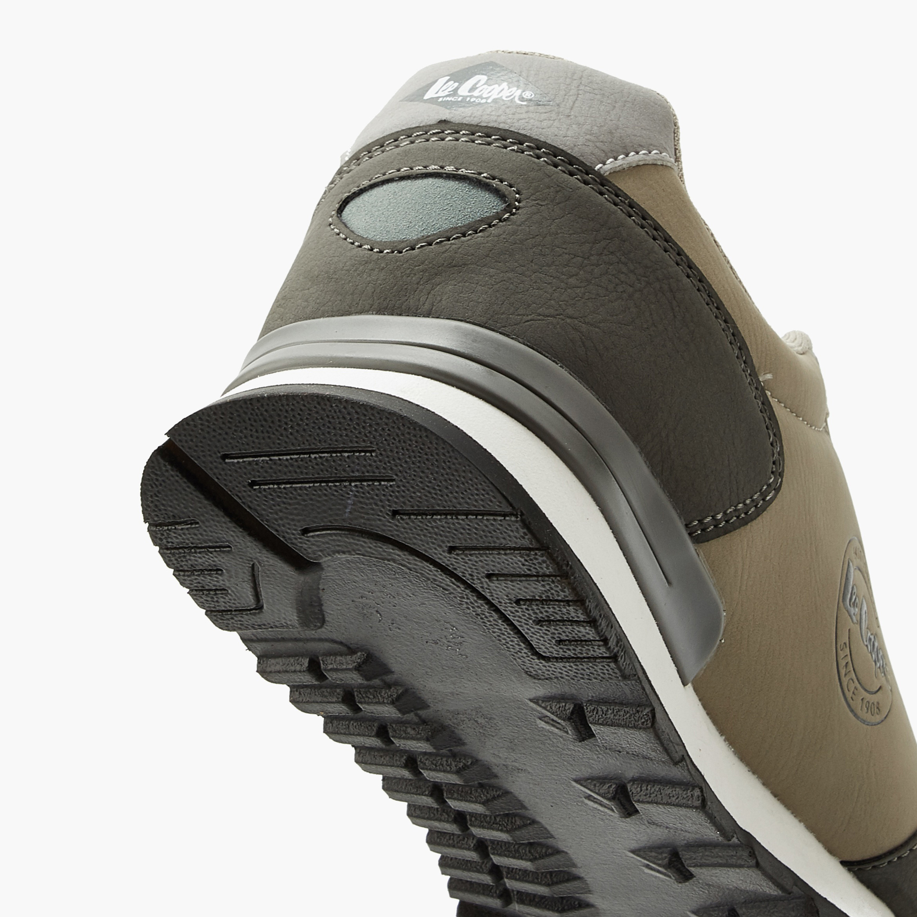 Lee Cooper Men Panelled Lace-Up Ankle Sneakers-men-shoes-sneakers-image-5