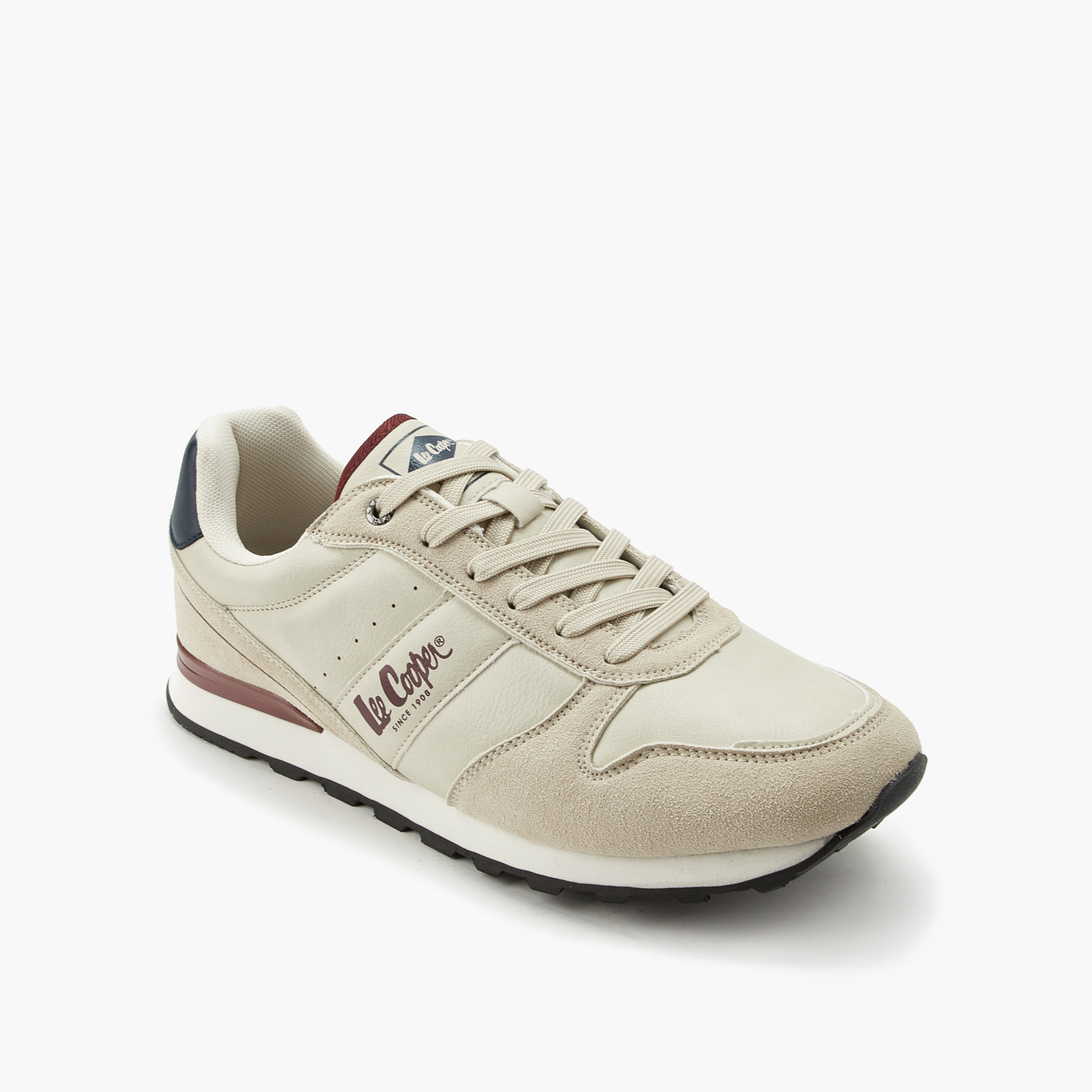 Lee Cooper Men Panelled Lace-Up Ankle Shoes-men-shoes-sneakers-image-2
