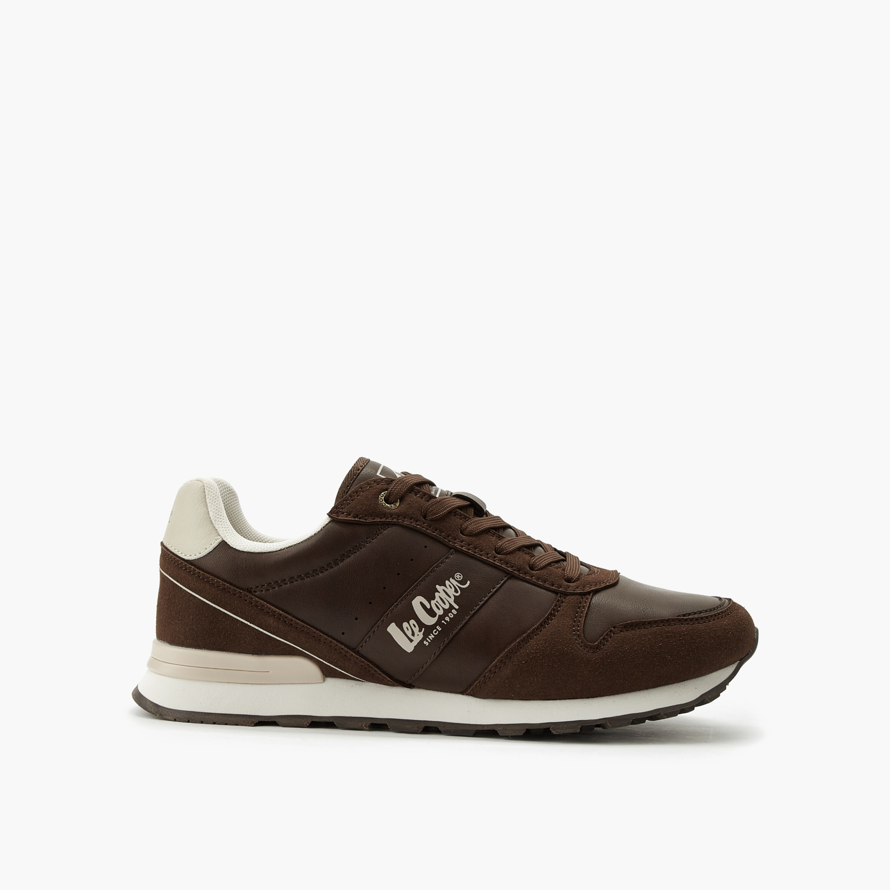 Lee Cooper Men Panelled Lace-Up Ankle Shoes-men-shoes-sneakers-image-3