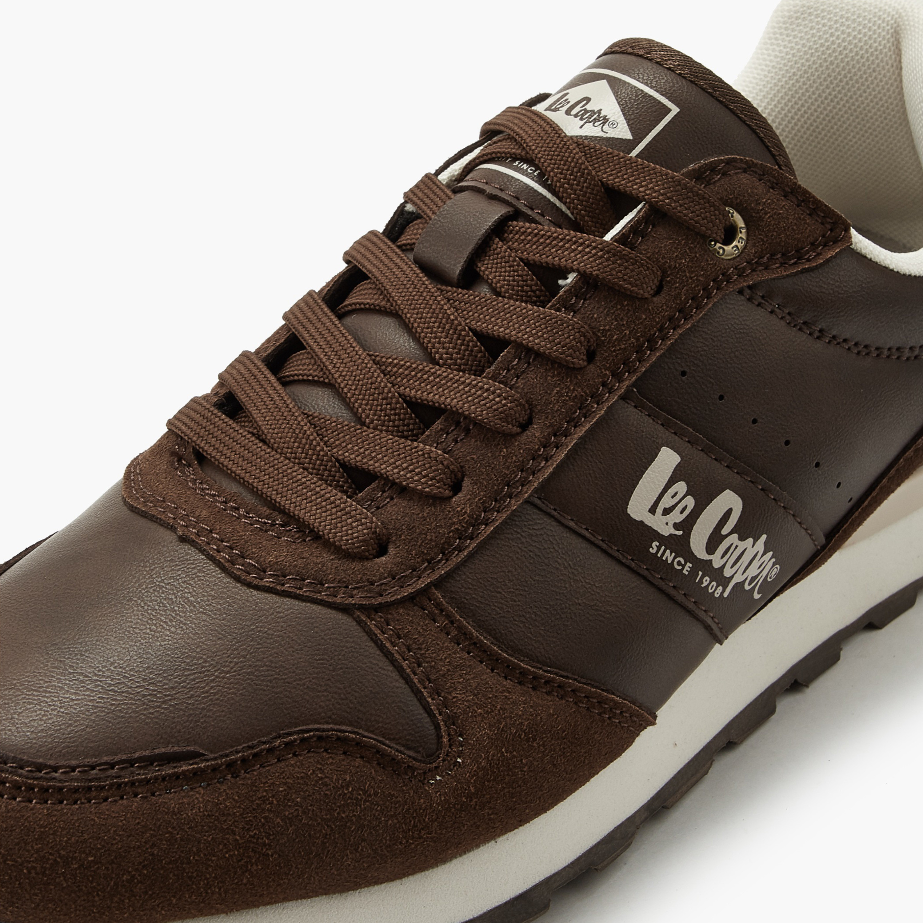 Lee Cooper Men Panelled Lace-Up Ankle Shoes-men-shoes-sneakers-image-4
