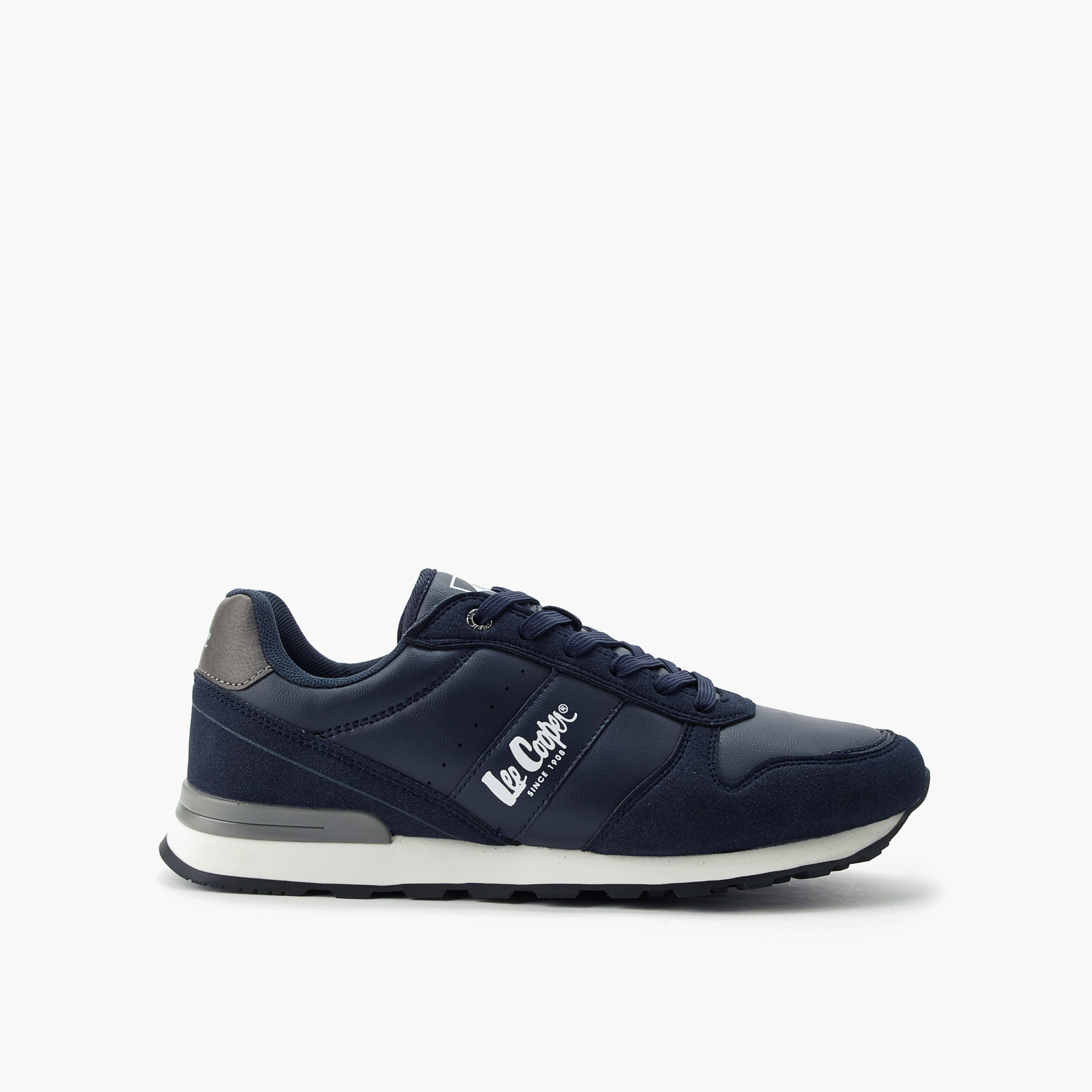 Lee Cooper Men Panelled Lace-Up Ankle Shoes-men-shoes-sneakers-image-3