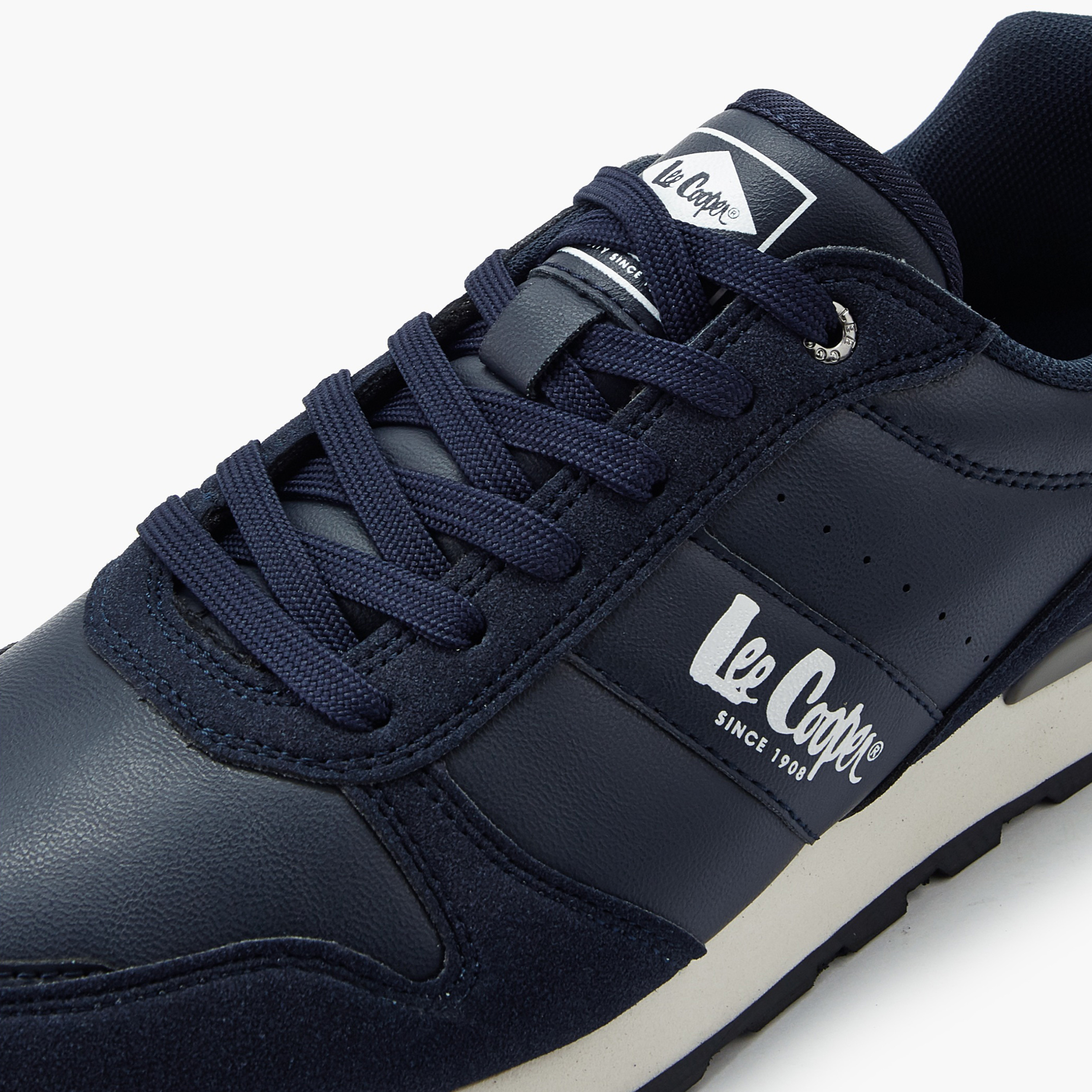 Lee Cooper Men Panelled Lace-Up Ankle Shoes-men-shoes-sneakers-image-4
