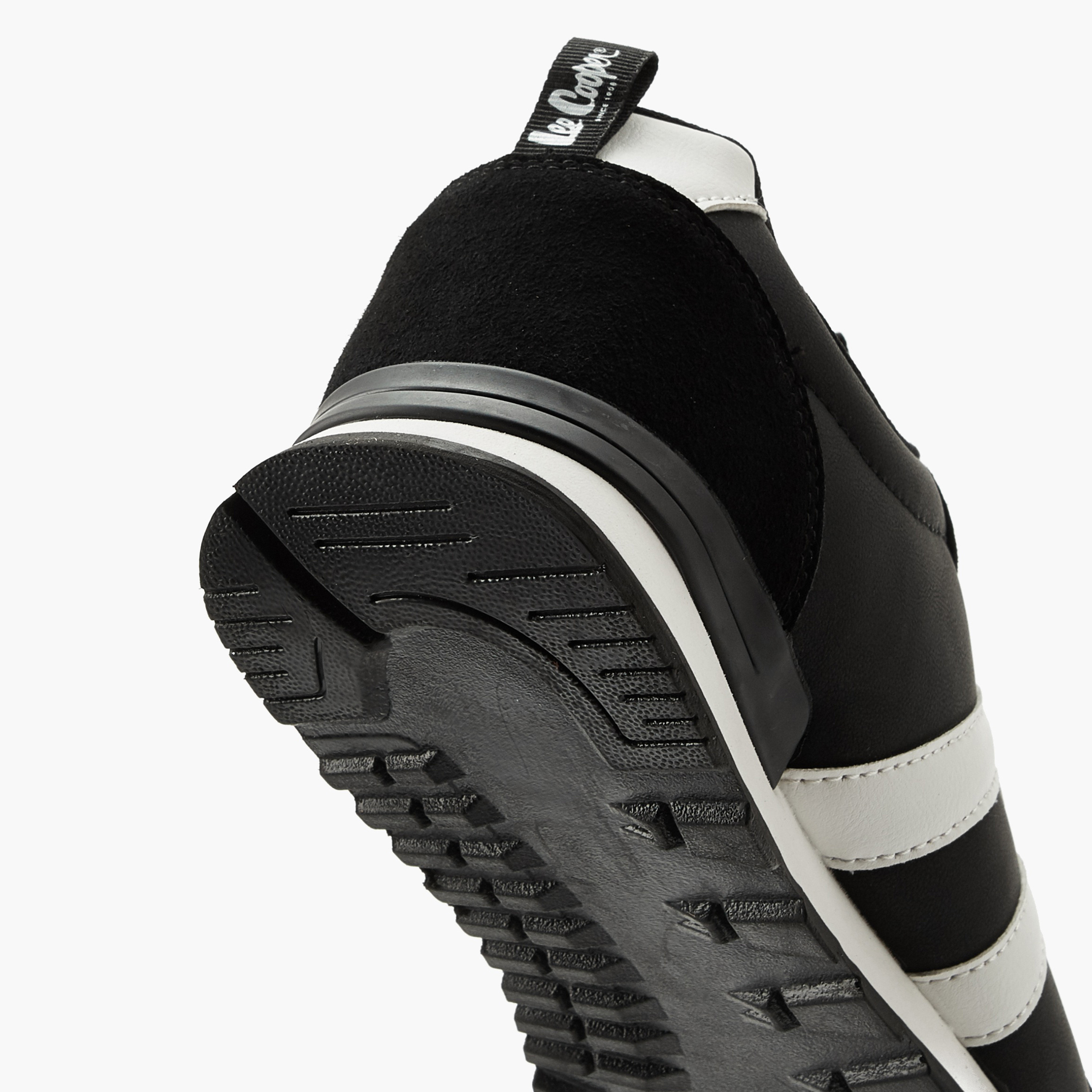 Lee Cooper Men Panelled Lace-Up Ankle Sneakers-men-shoes-sneakers-image-5