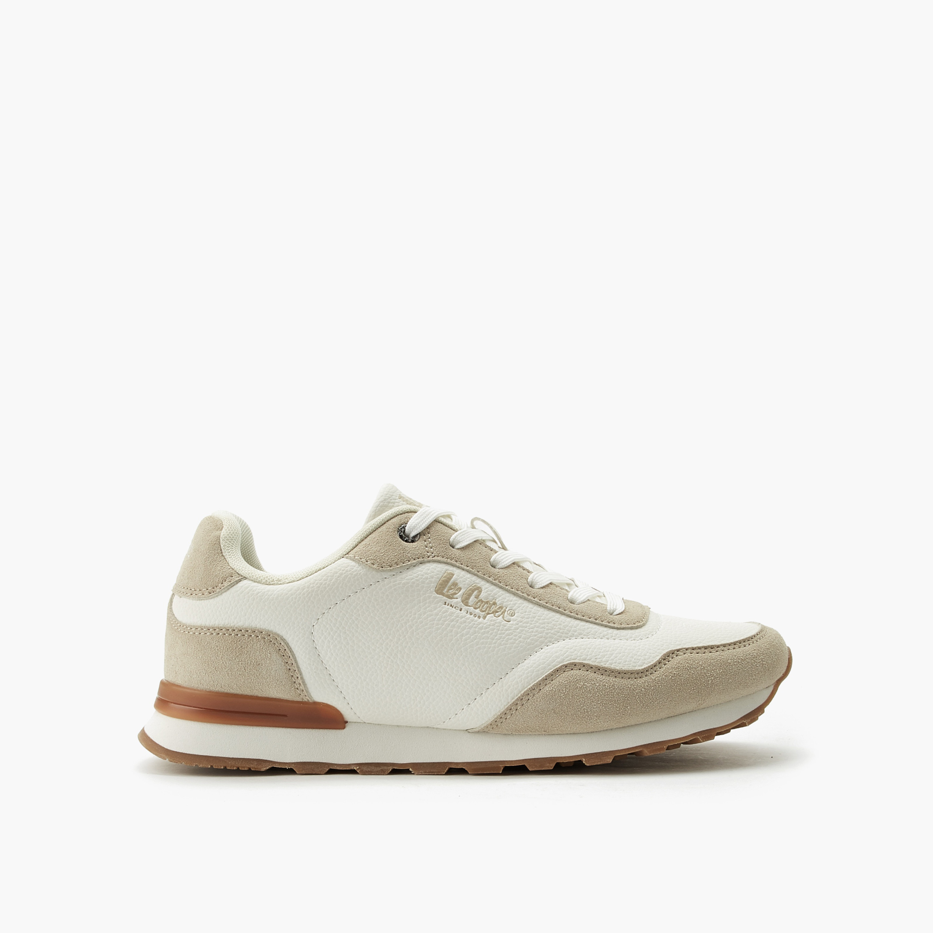 Lee Cooper Men Panelled Lace-Up Ankle Sneakers-men-shoes-sneakers-image-3