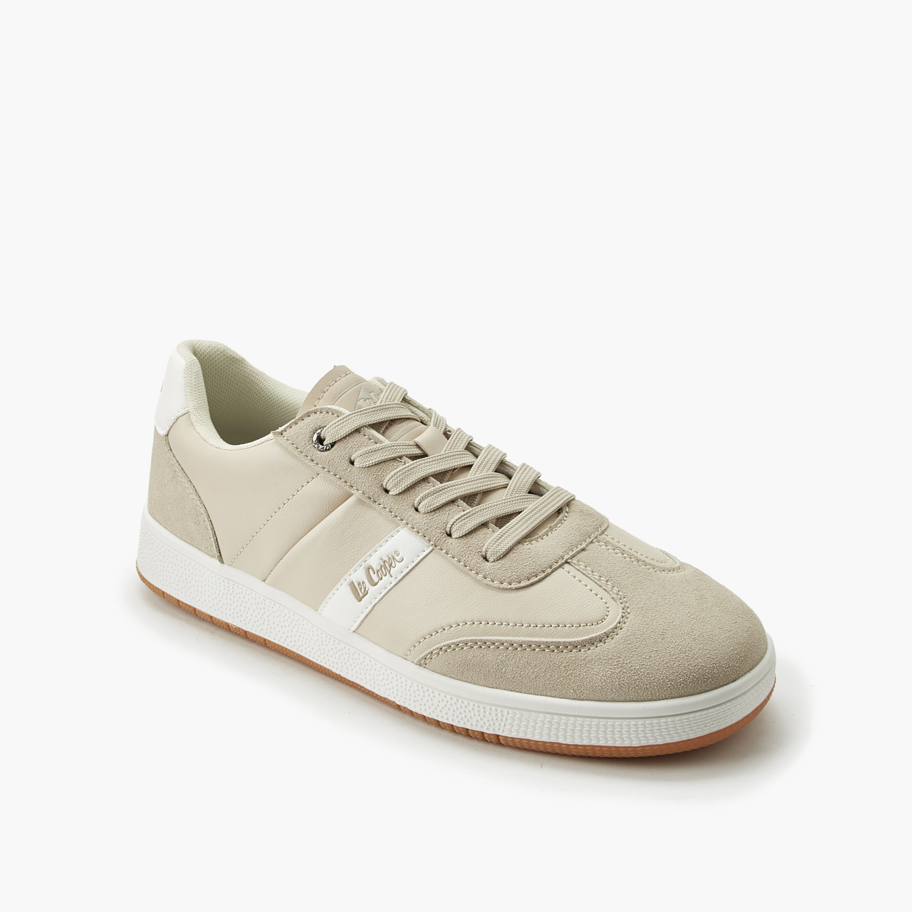 Lee Cooper Men Panelled Lace-Up Ankle Sneakers-men-shoes-sneakers-image-2