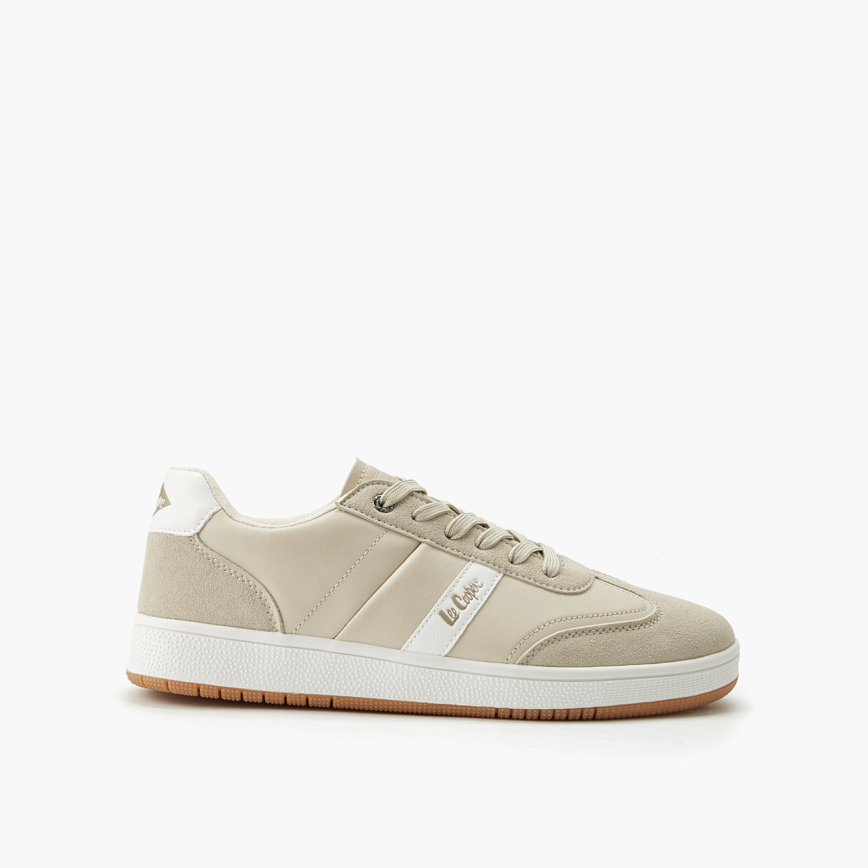 Lee Cooper Men Panelled Lace-Up Ankle Sneakers-men-shoes-sneakers-image-3
