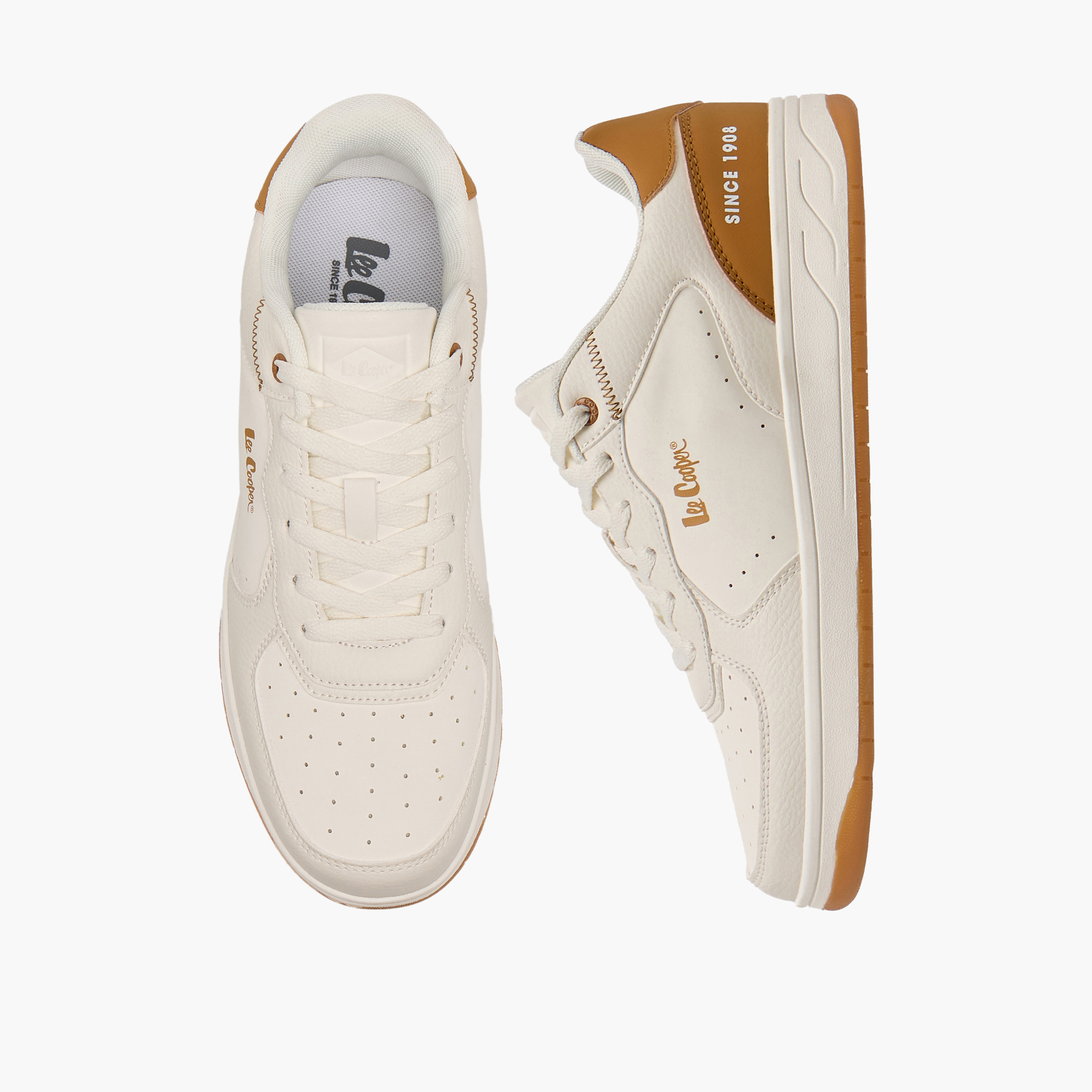 Lee Cooper Men Lace-Up Sneakers-men-shoes-sneakers-image-1