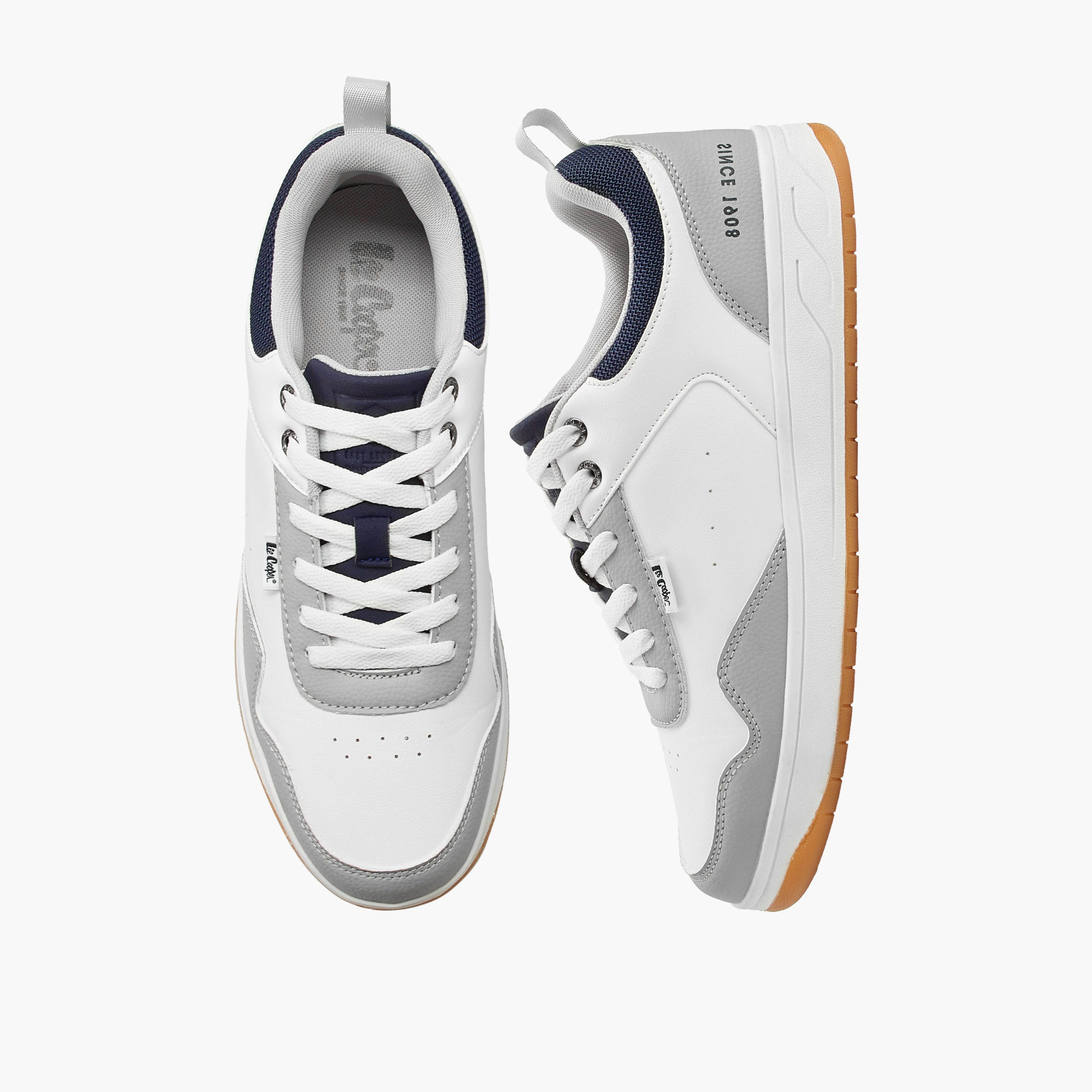 Lee Cooper Men Lace-Up Ankle Sneakers-men-shoes-sneakers-image-1