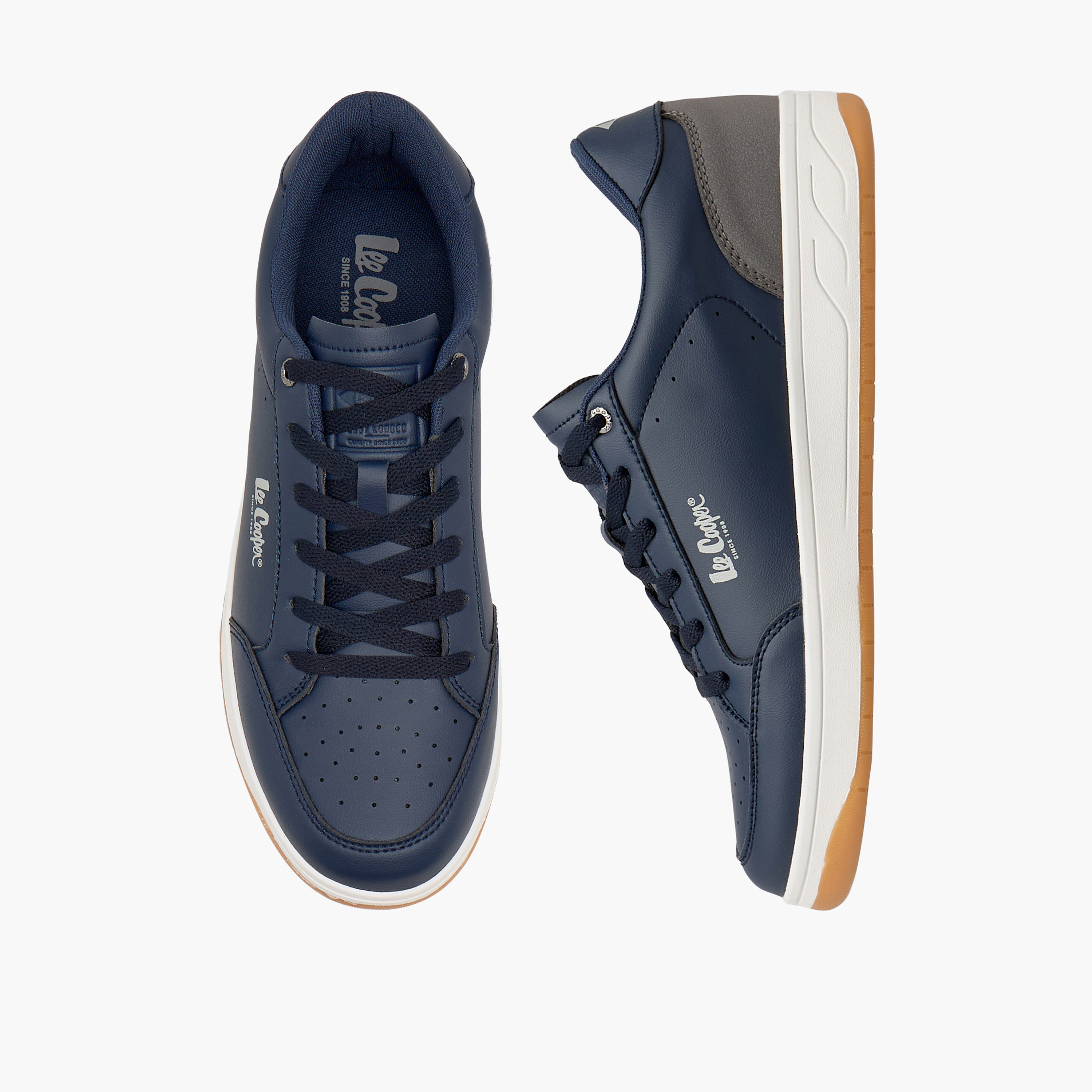 Lee Cooper Men Onex Lace-Up Sneakers-men-shoes-sneakers-image-1