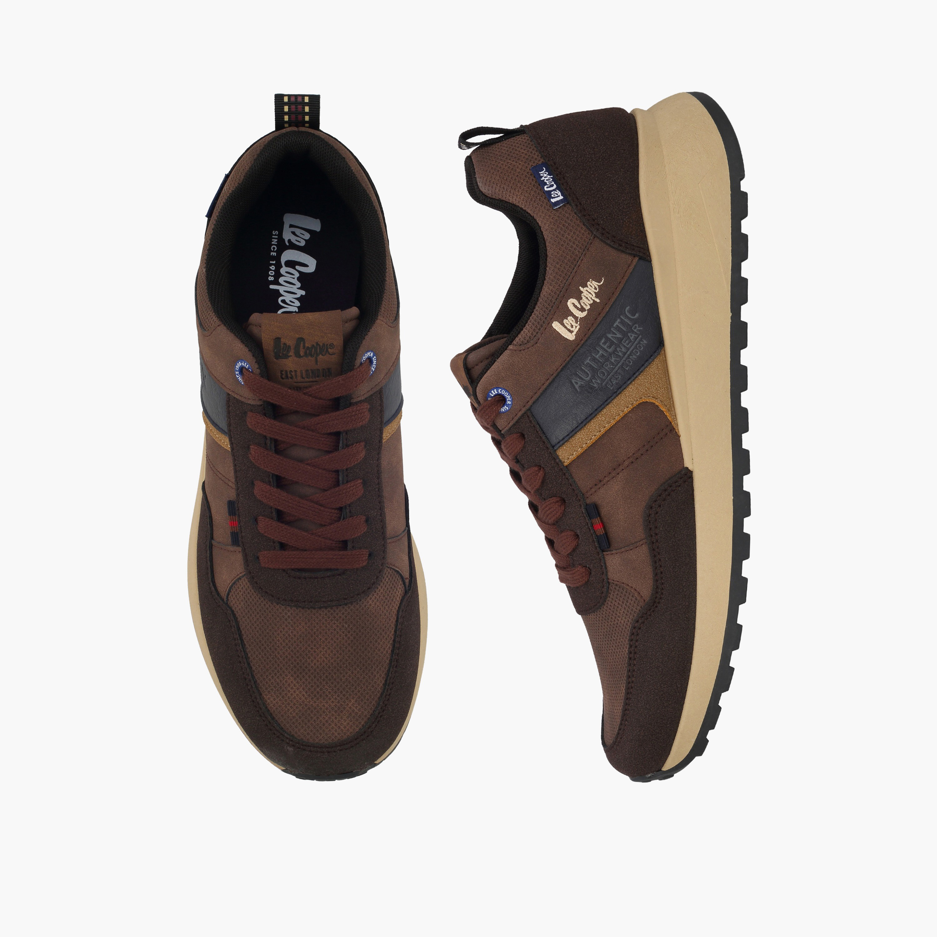 حذاء سنيكرز برباط إغلاق للرجال من لي كوبر-men-shoes-sneakers-image-1