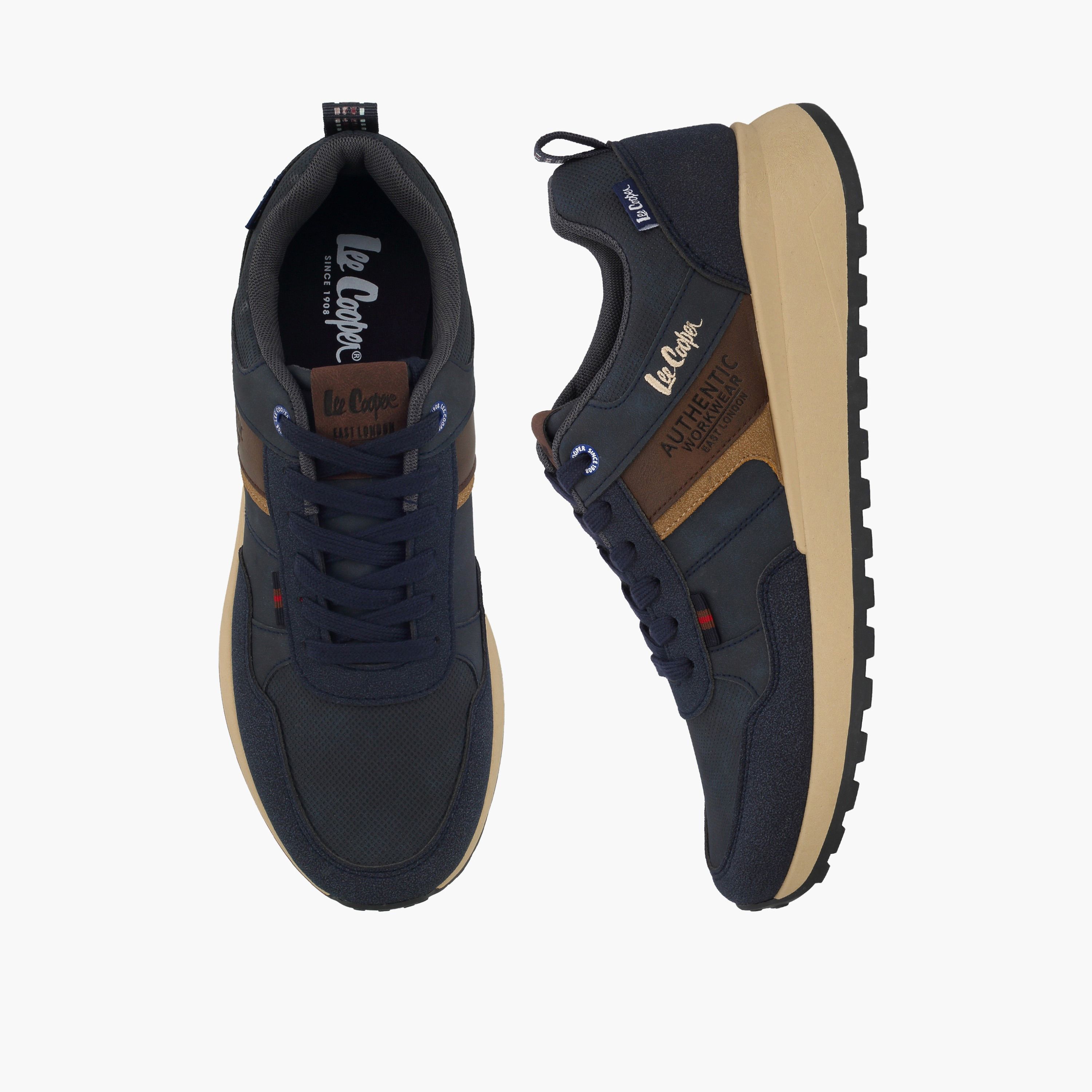 حذاء سنيكرز برباط إغلاق للرجال من لي كوبر-men-shoes-sneakers-image-1