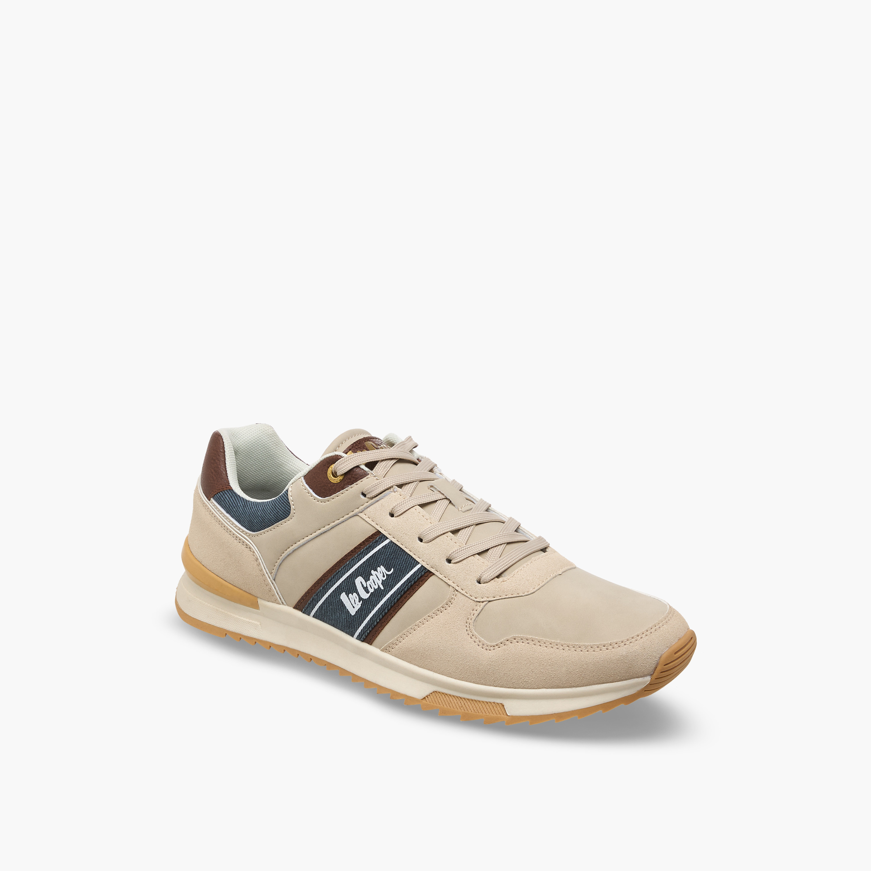 Lee Cooper Men Lace-Up Ankle Sneakers-men-shoes-sneakers-image-2