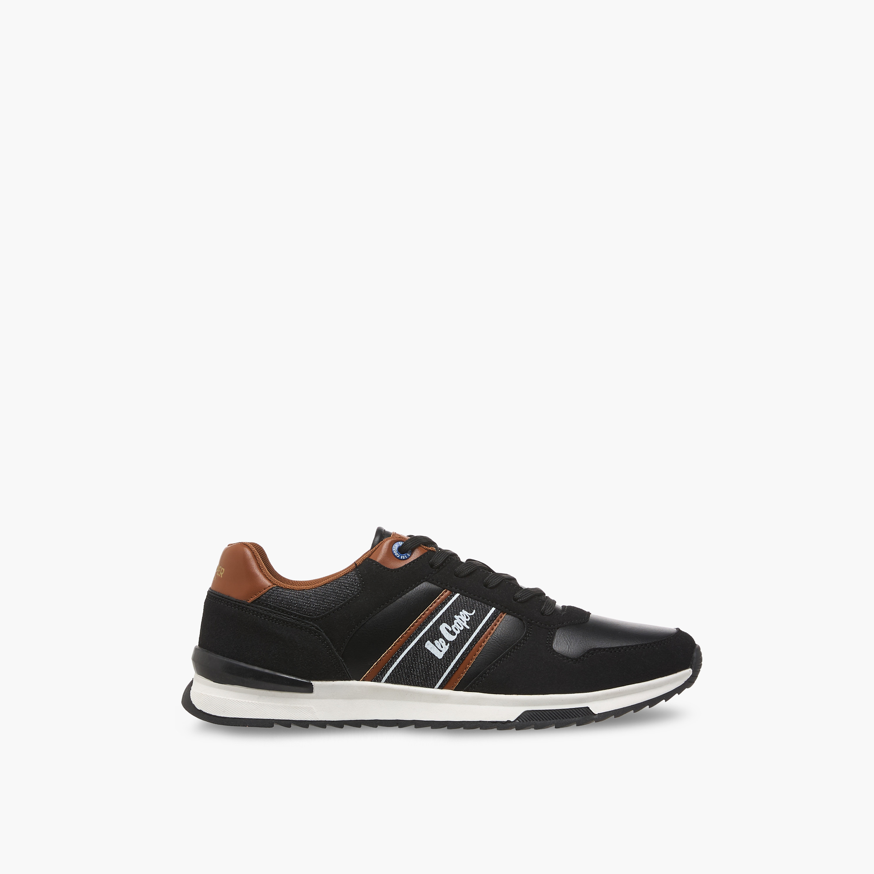 Lee Cooper Men Lace-Up Ankle Sneakers-men-shoes-sneakers-image-3