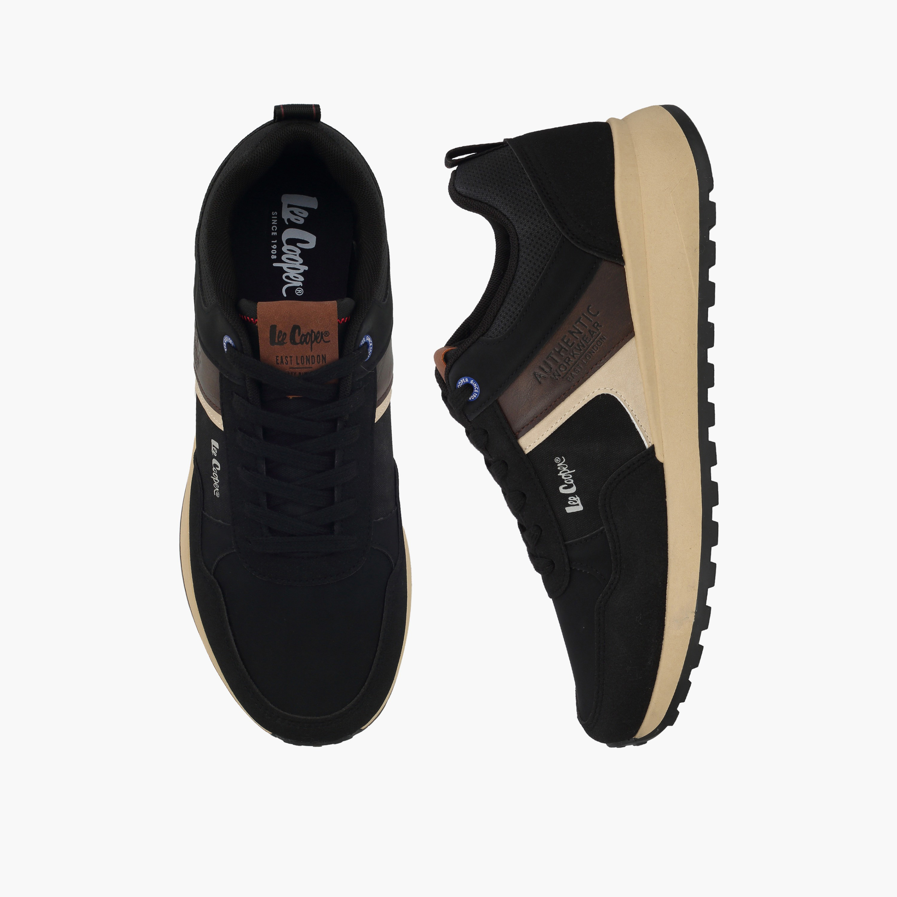 حذاء سنيكرز برباط إغلاق للرجال من لي كوبر-men-shoes-sneakers-image-1