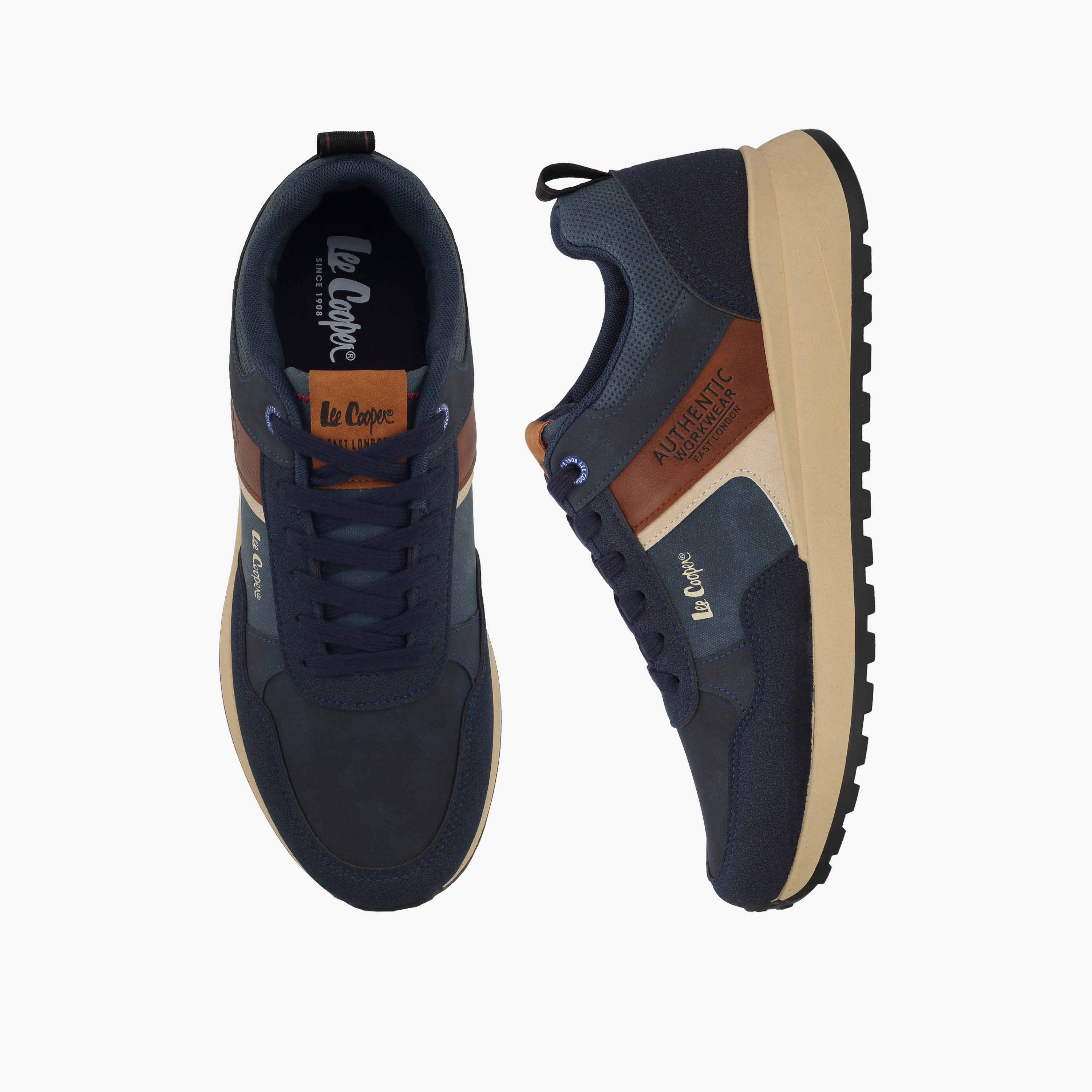 حذاء سنيكرز برباط إغلاق للرجال من لي كوبر-men-shoes-sneakers-image-1