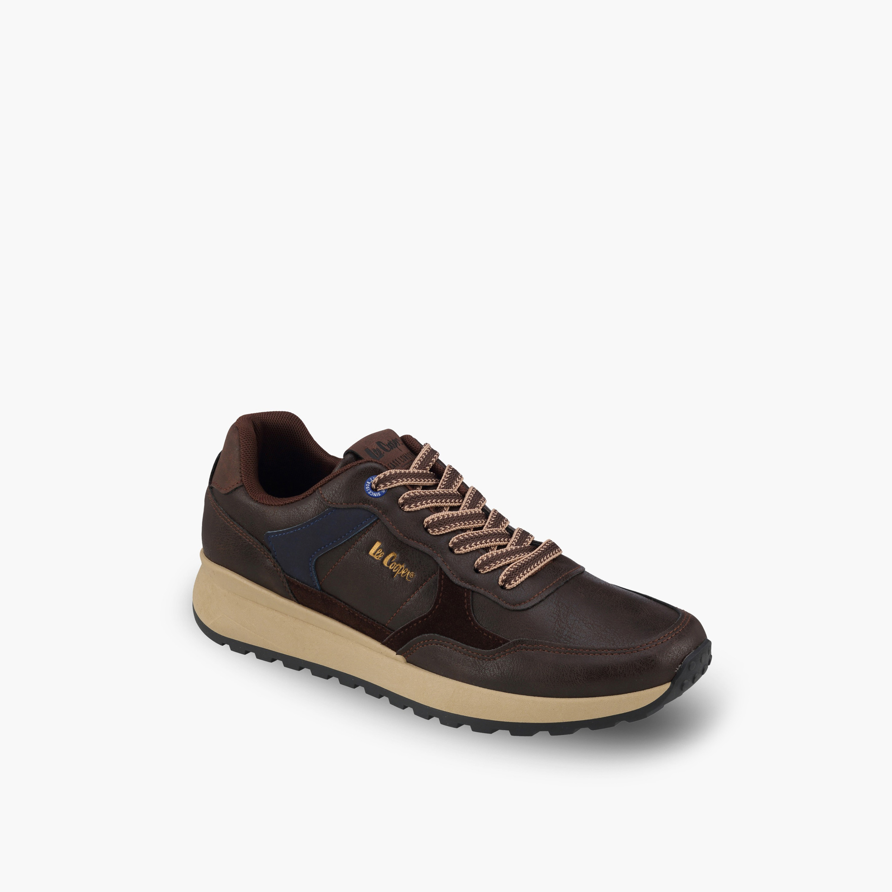 حذاء سنيكرز طول الكاحل برباط للرجال من لي كوبر-men-shoes-sneakers-image-2