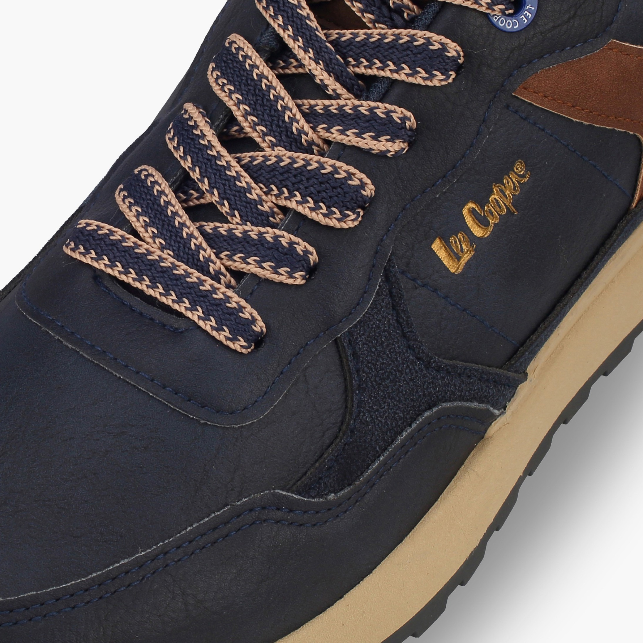 Lee Cooper Men Lace-Up Ankle Sneakers-men-shoes-sneakers-image-4