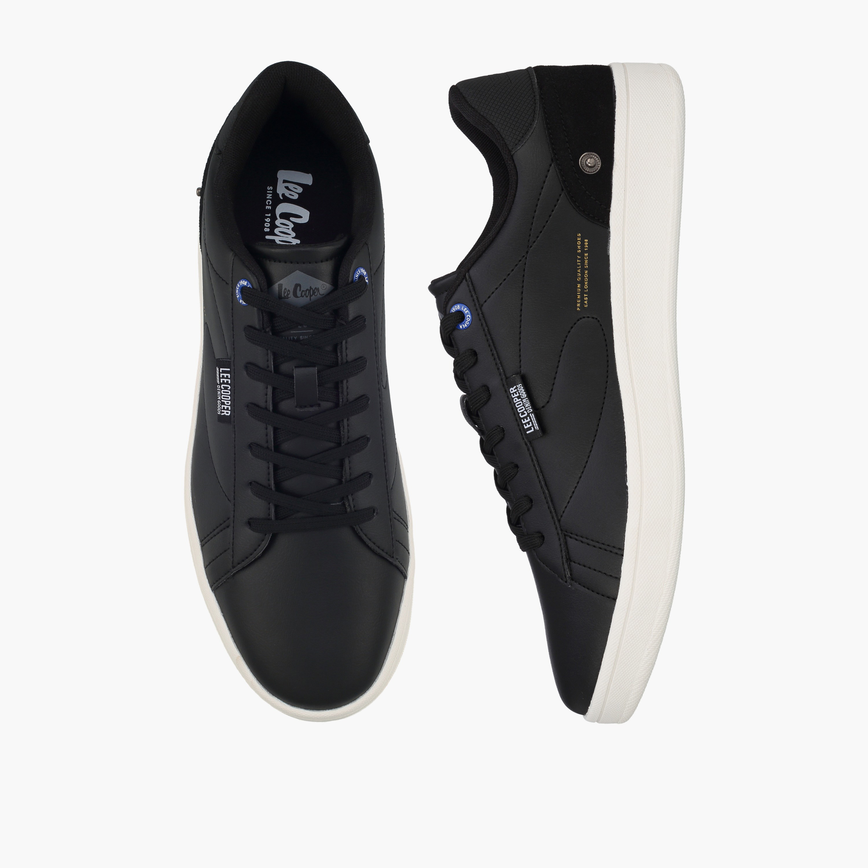 حذاء سنيكرز للكاحل برباط إغلاق للرجال من لي كوبر-men-shoes-sneakers-image-1