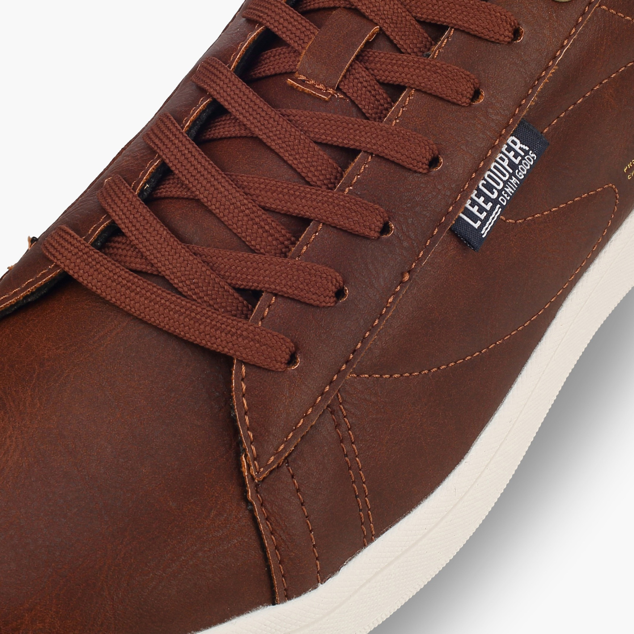 حذاء سنيكرز للكاحل برباط إغلاق للرجال من لي كوبر-men-shoes-sneakers-image-4