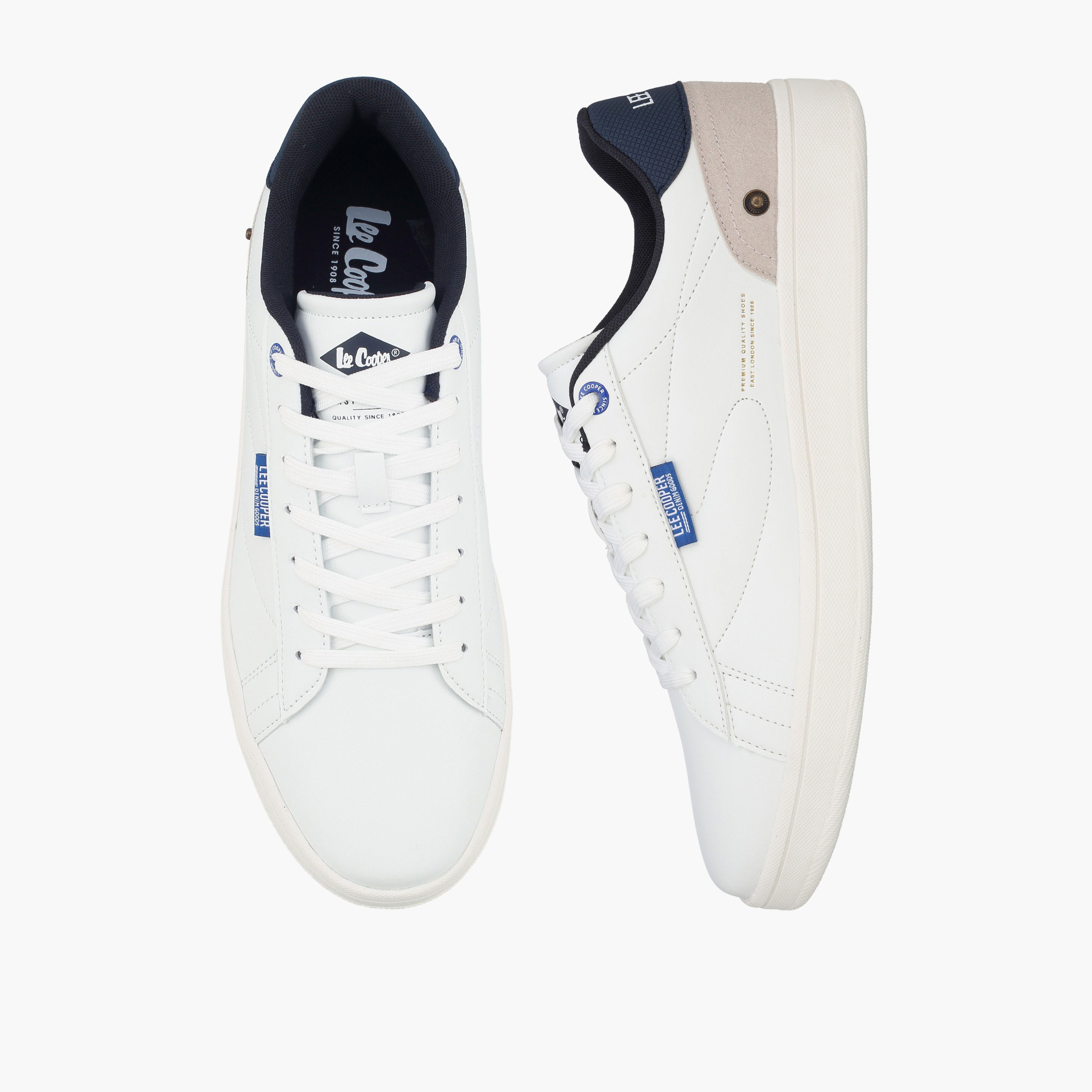 حذاء سنيكرز للكاحل برباط إغلاق للرجال من لي كوبر-men-shoes-sneakers-image-1