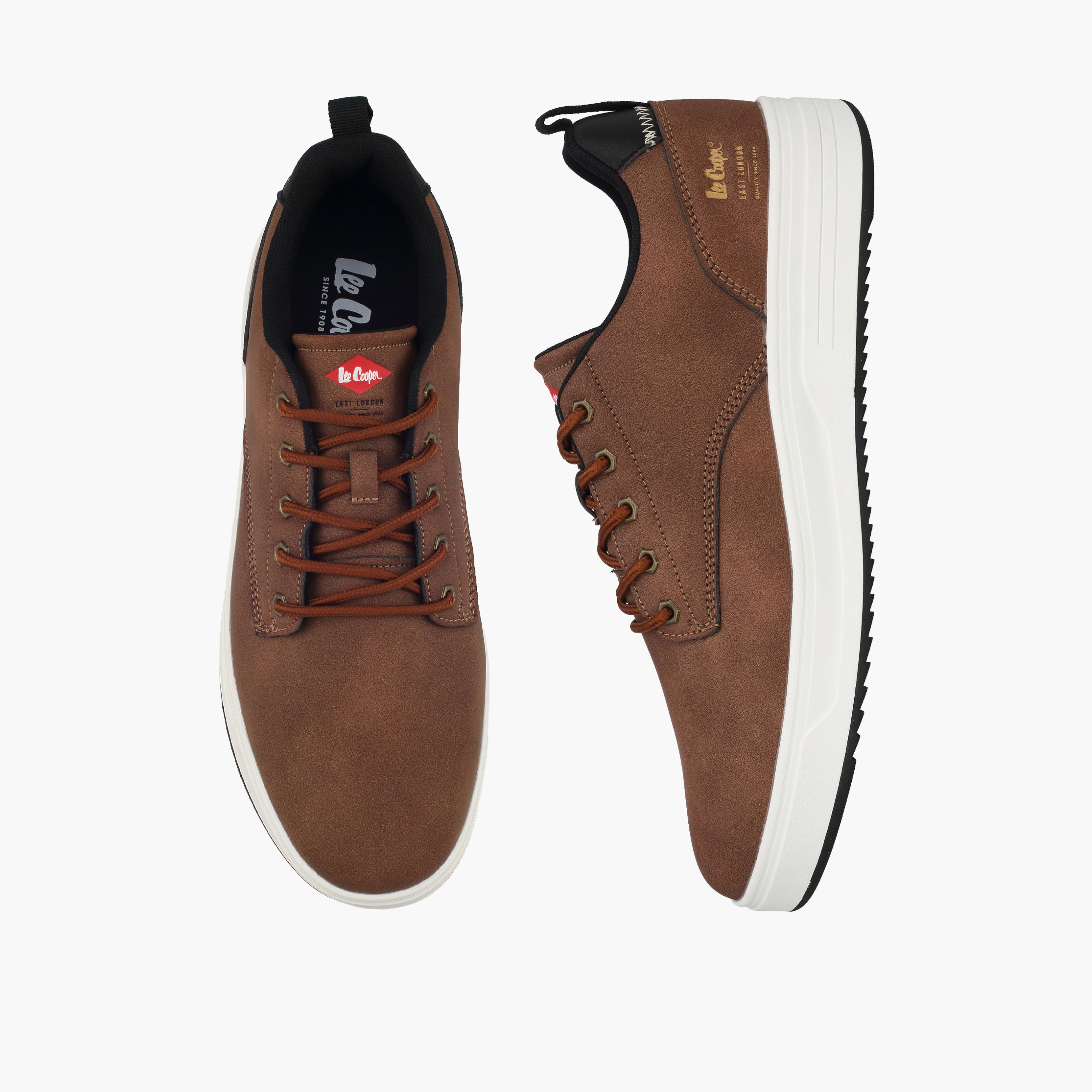 Lee Cooper Men Lace-Up Ankle Sneakers-men-shoes-sneakers-image-1
