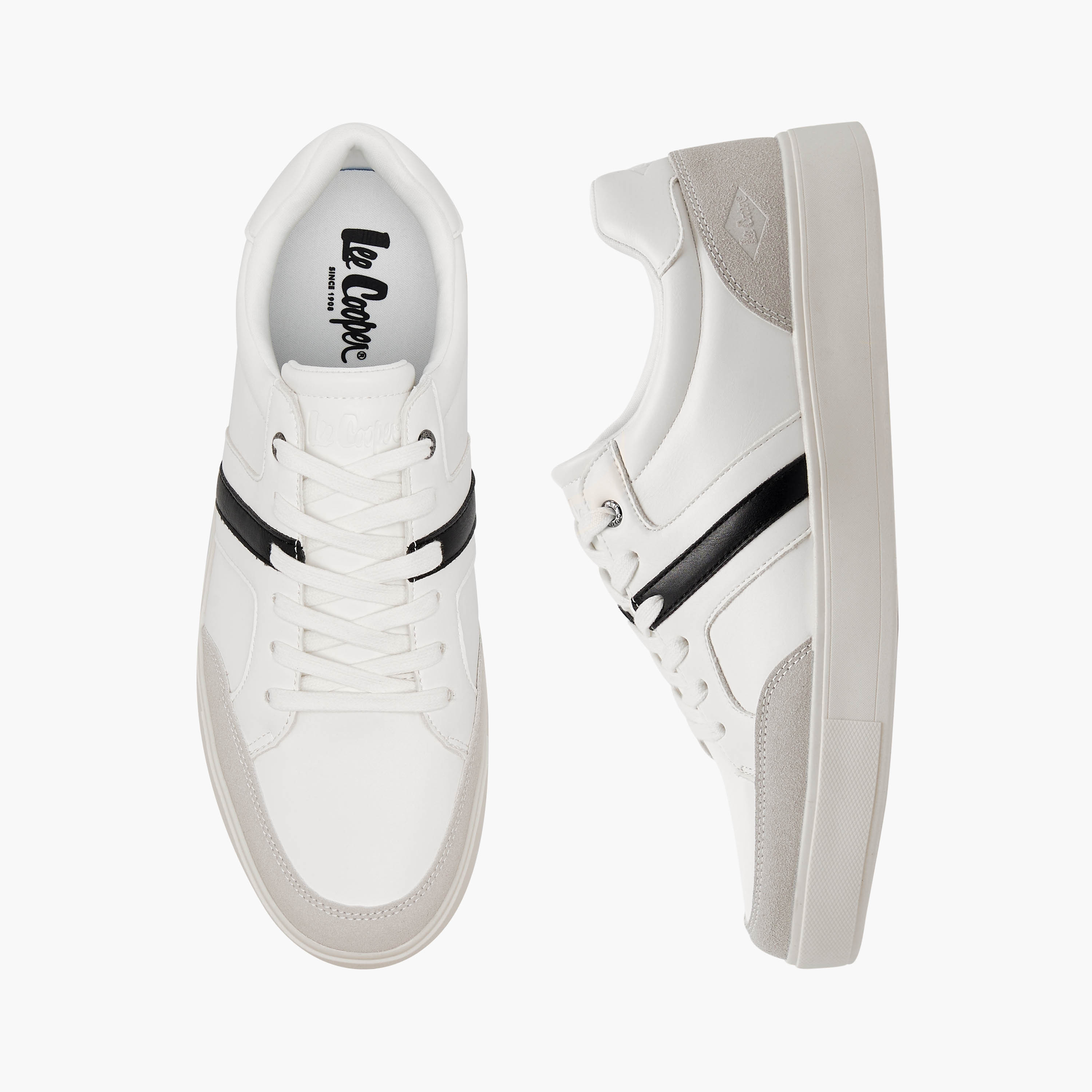 Lee Cooper Men Lace-Up Ankle Sneakers-men-shoes-sneakers-image-1