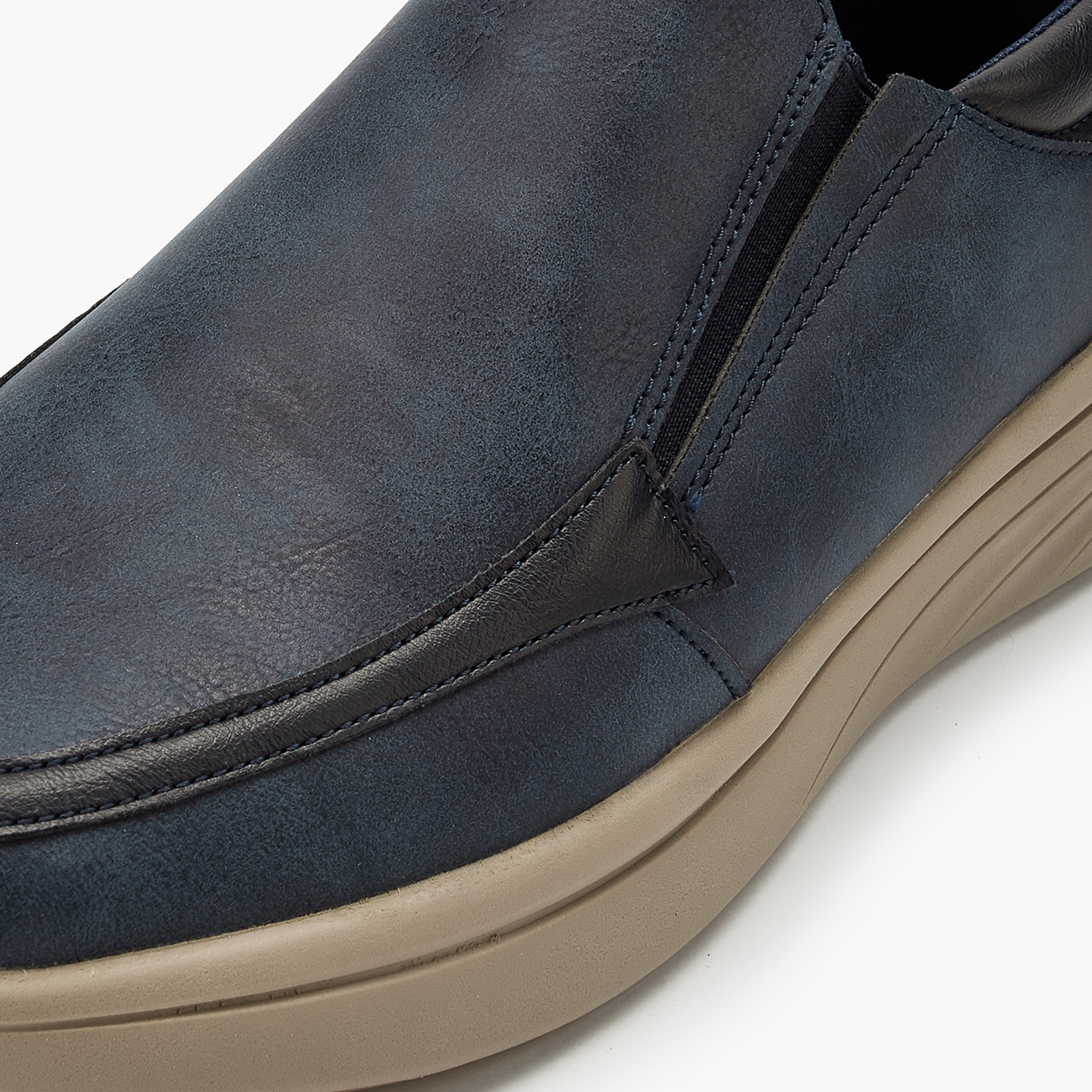 Lee Cooper Men's Solid Slip-On Ortholite Loafers-men-shoes-loafersandmoccasins-image-4