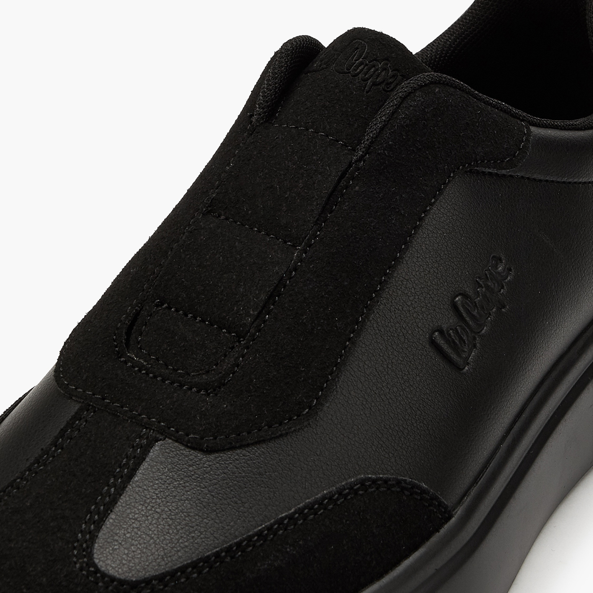 Lee Cooper Men's Panelled Slip-On Ortholite Loafers-men-shoes-loafersandmoccasins-image-4