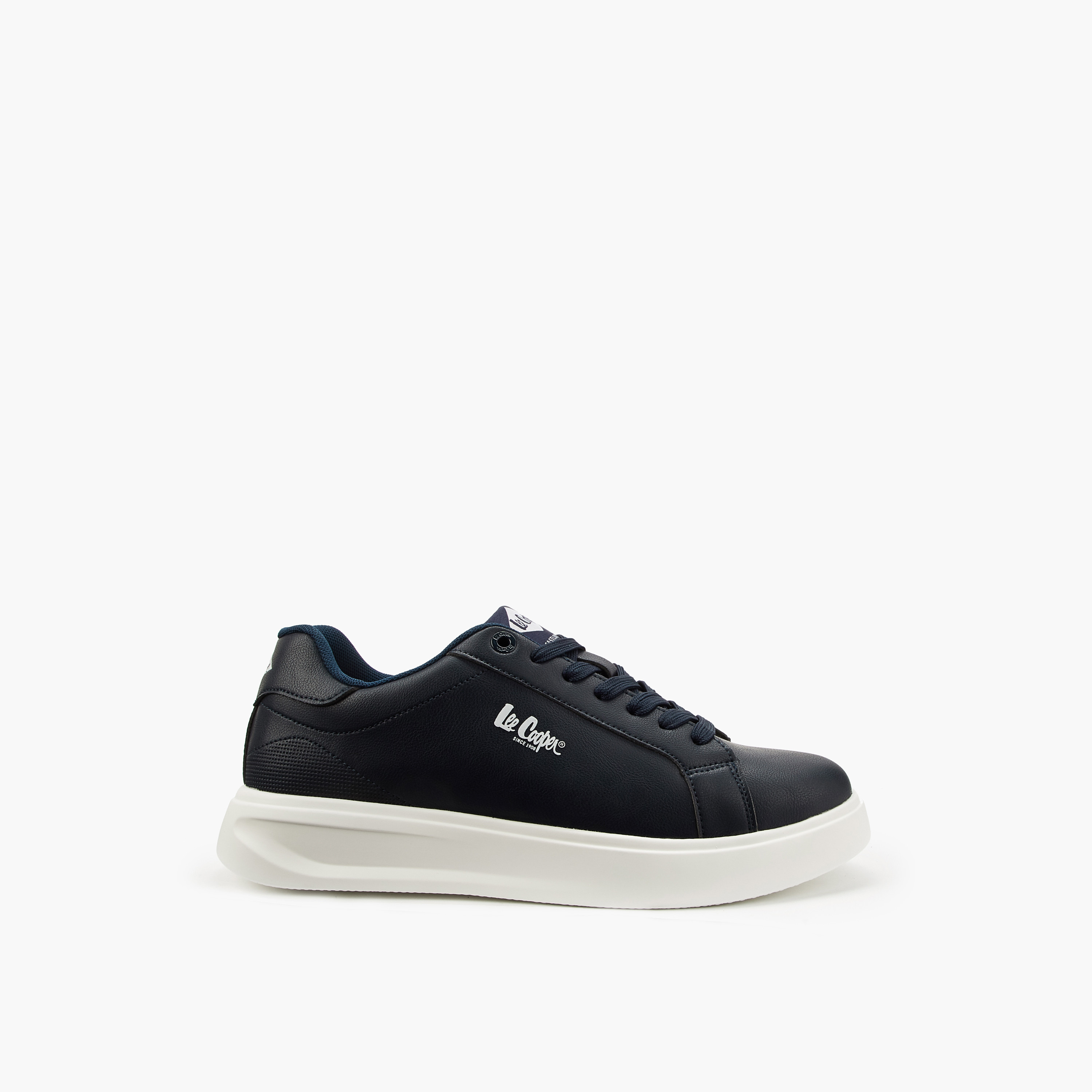 حذاء سنيكرز أورثولايت سادة برباط إغلاق للرجال من لي كوبر-men-shoes-sneakers-image-2