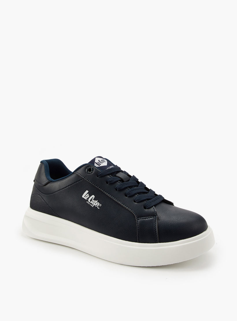حذاء سنيكرز أورثولايت سادة برباط إغلاق للرجال من لي كوبر-men-shoes-sneakers-image-3