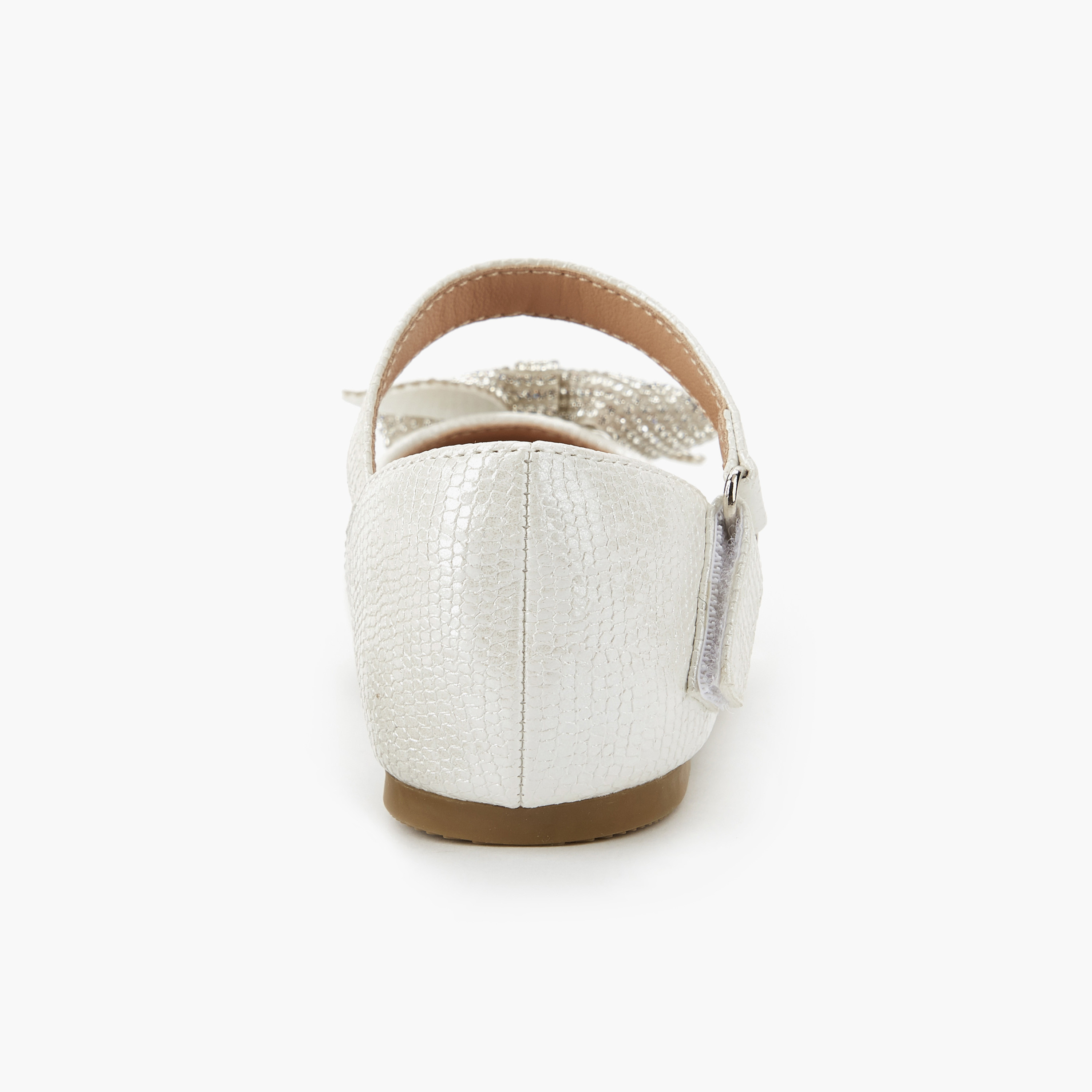 حذاء باليرينا بشريط إغلاق لاصق للبنات من جونيورز-girls-shoes-ballerinas-image-5