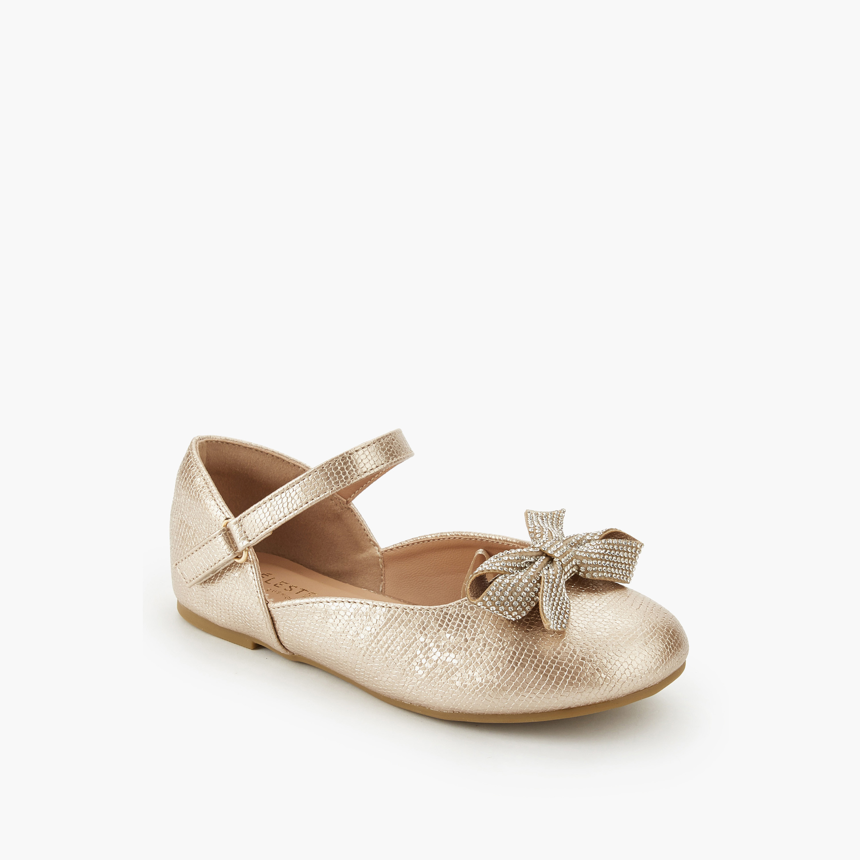 حذاء باليرينا بفيونكة مزيّنة للبنات من سيليست-girls-shoes-ballerinas-image-3