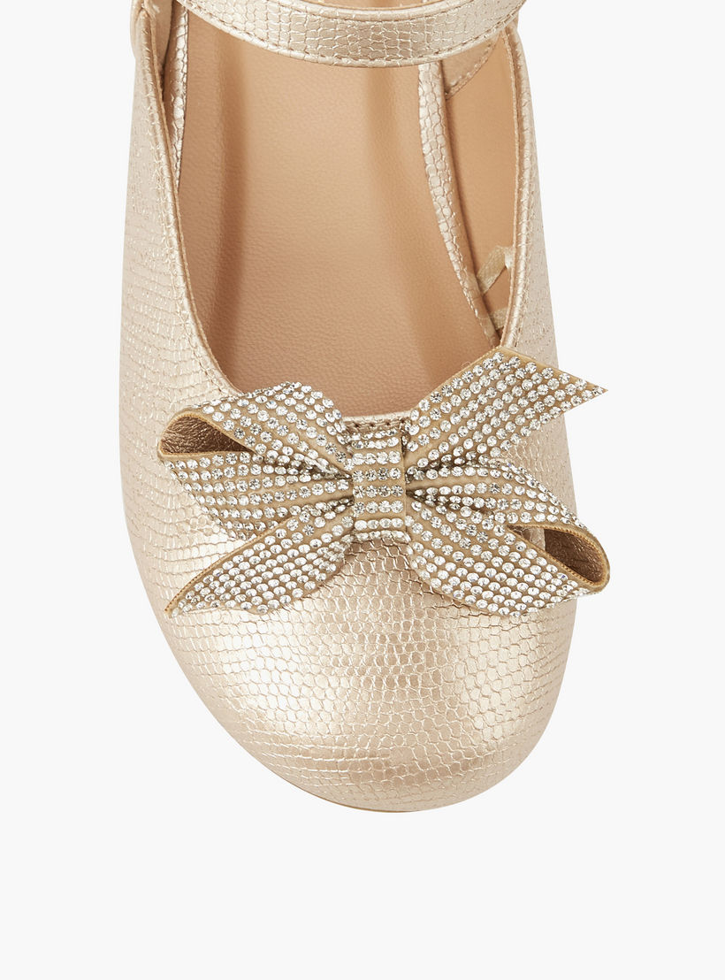 حذاء باليرينا بفيونكة مزيّنة للبنات من سيليست-girls-shoes-ballerinas-image-4