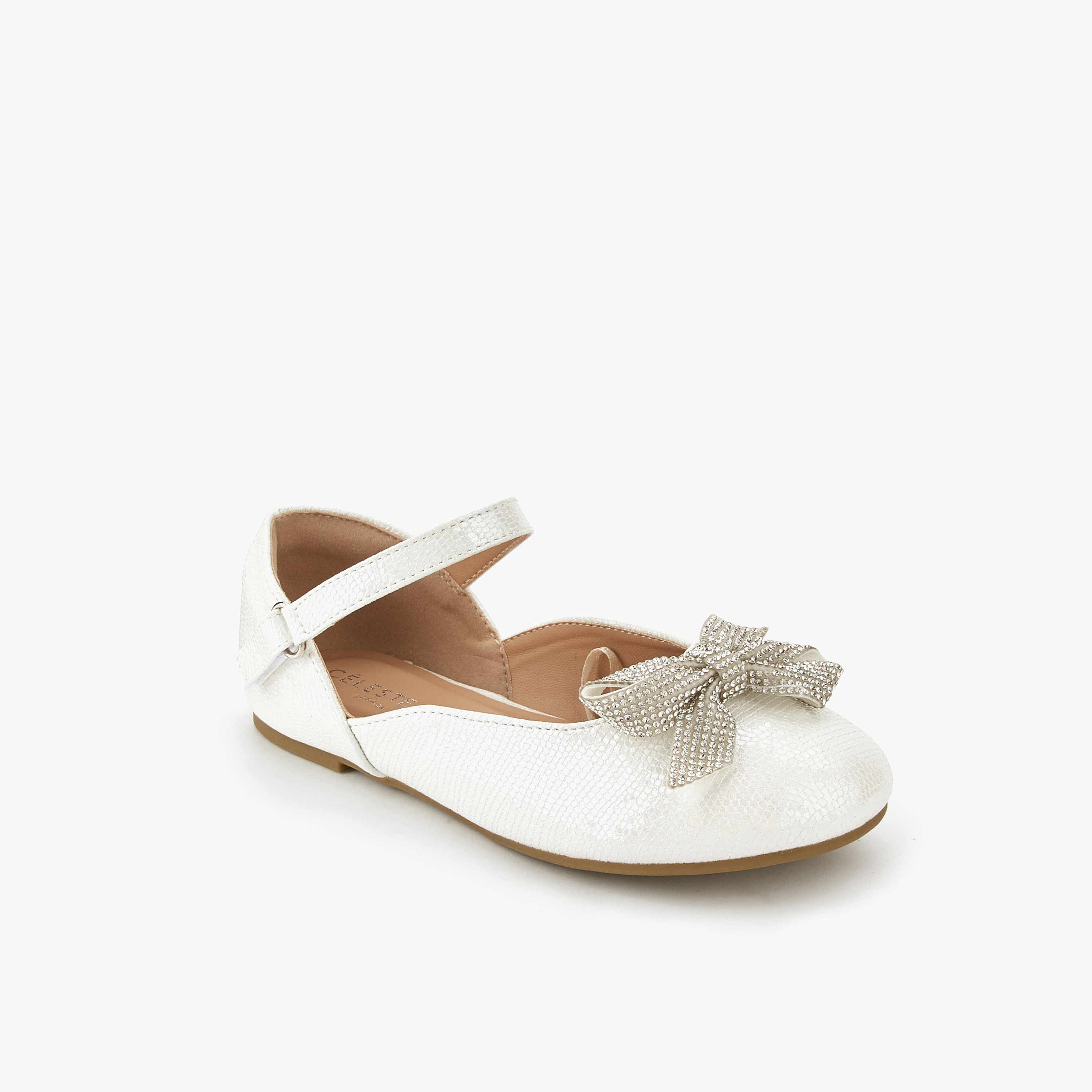 حذاء باليرينا بفيونكة مزيّنة للبنات من سيليست-girls-shoes-ballerinas-image-3