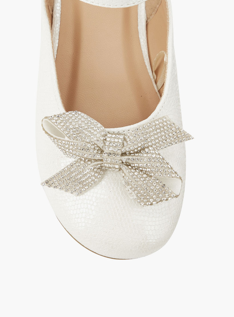 حذاء باليرينا بفيونكة مزيّنة للبنات من سيليست-girls-shoes-ballerinas-image-4