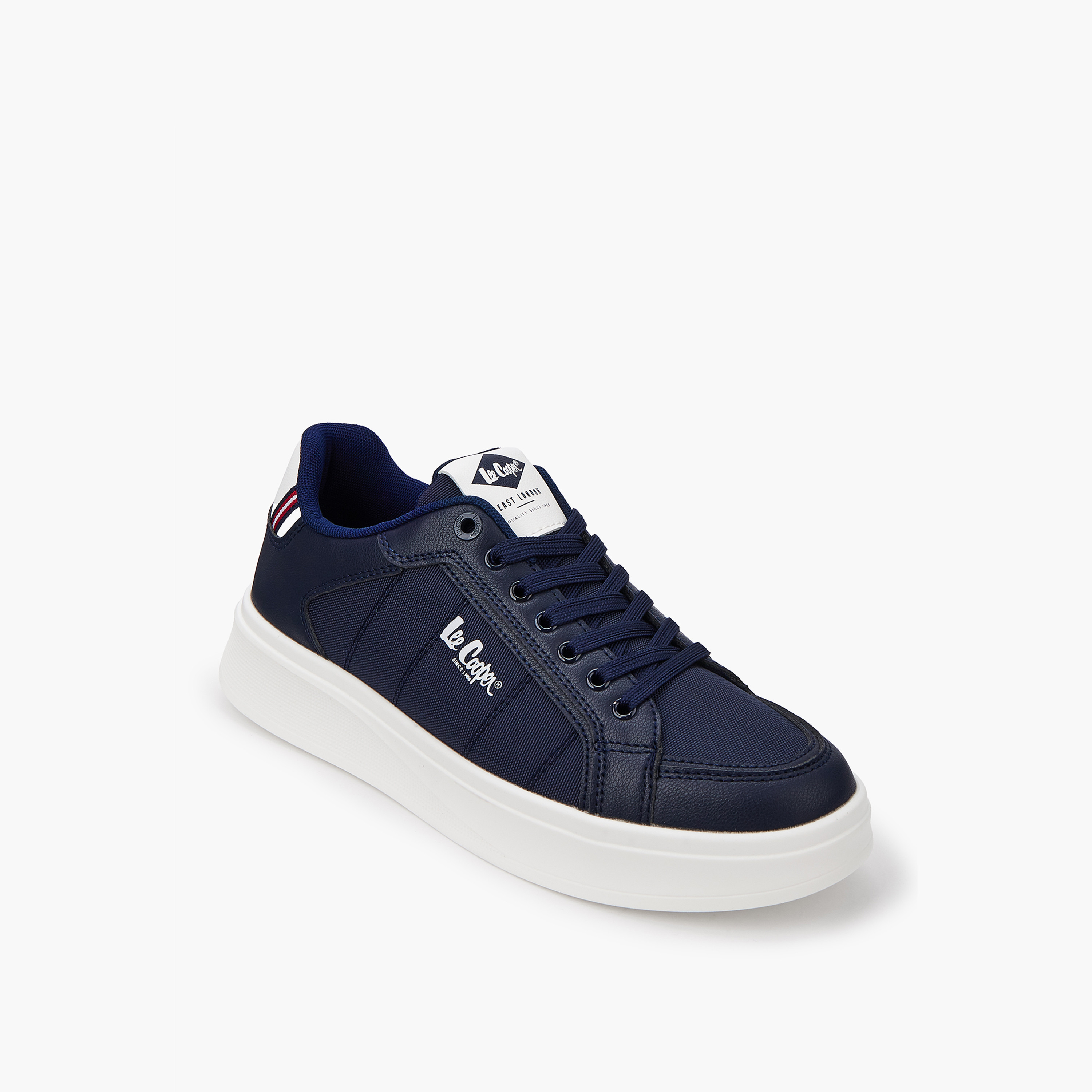 حذاء سنيكرز أورثولايت سادة برباط إغلاق للرجال من لي كوبر-men-shoes-sneakers-image-3