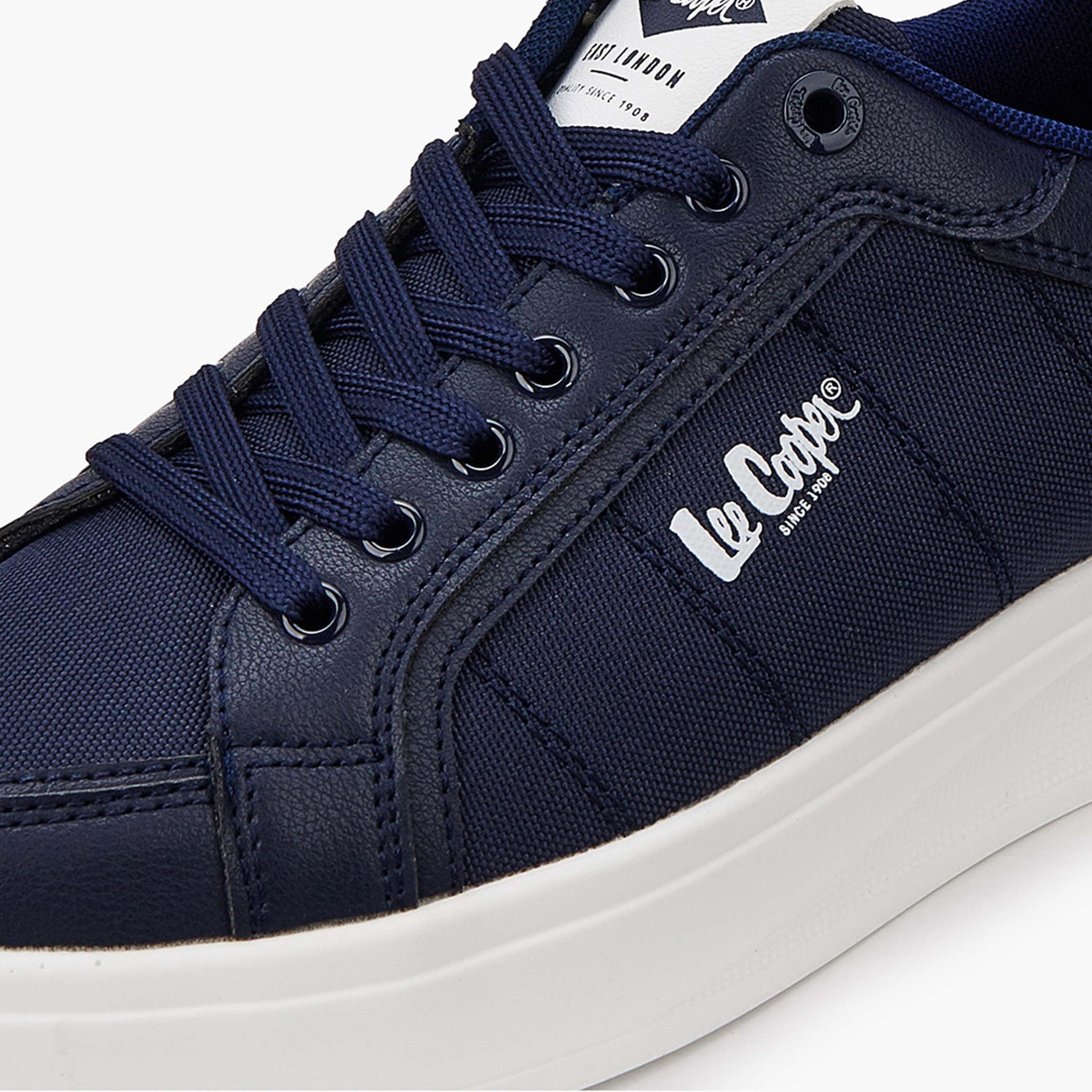 حذاء سنيكرز أورثولايت سادة برباط إغلاق للرجال من لي كوبر-men-shoes-sneakers-image-5