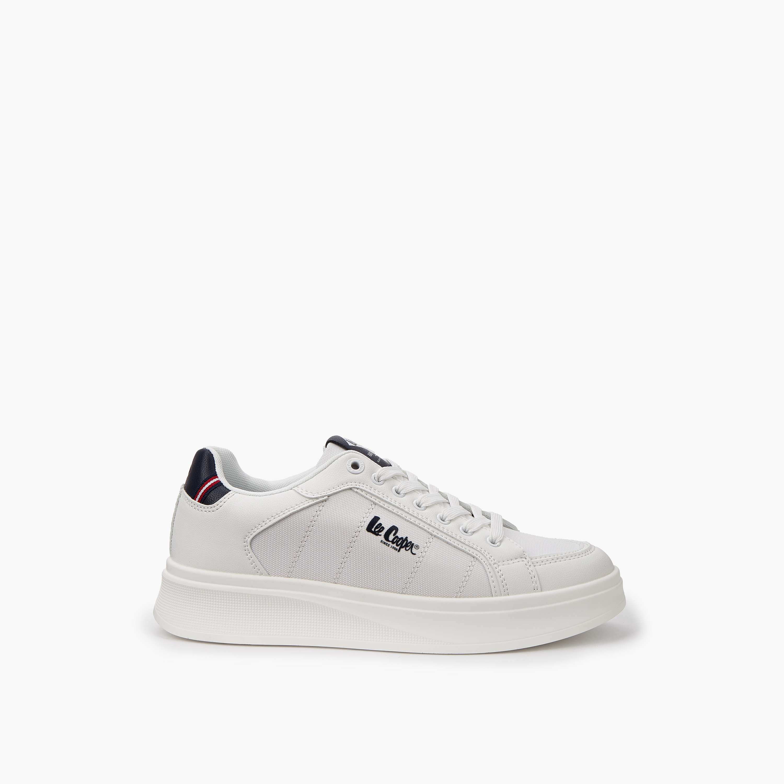 حذاء سنيكرز أورثولايت سادة برباط إغلاق للرجال من لي كوبر-men-shoes-sneakers-image-2