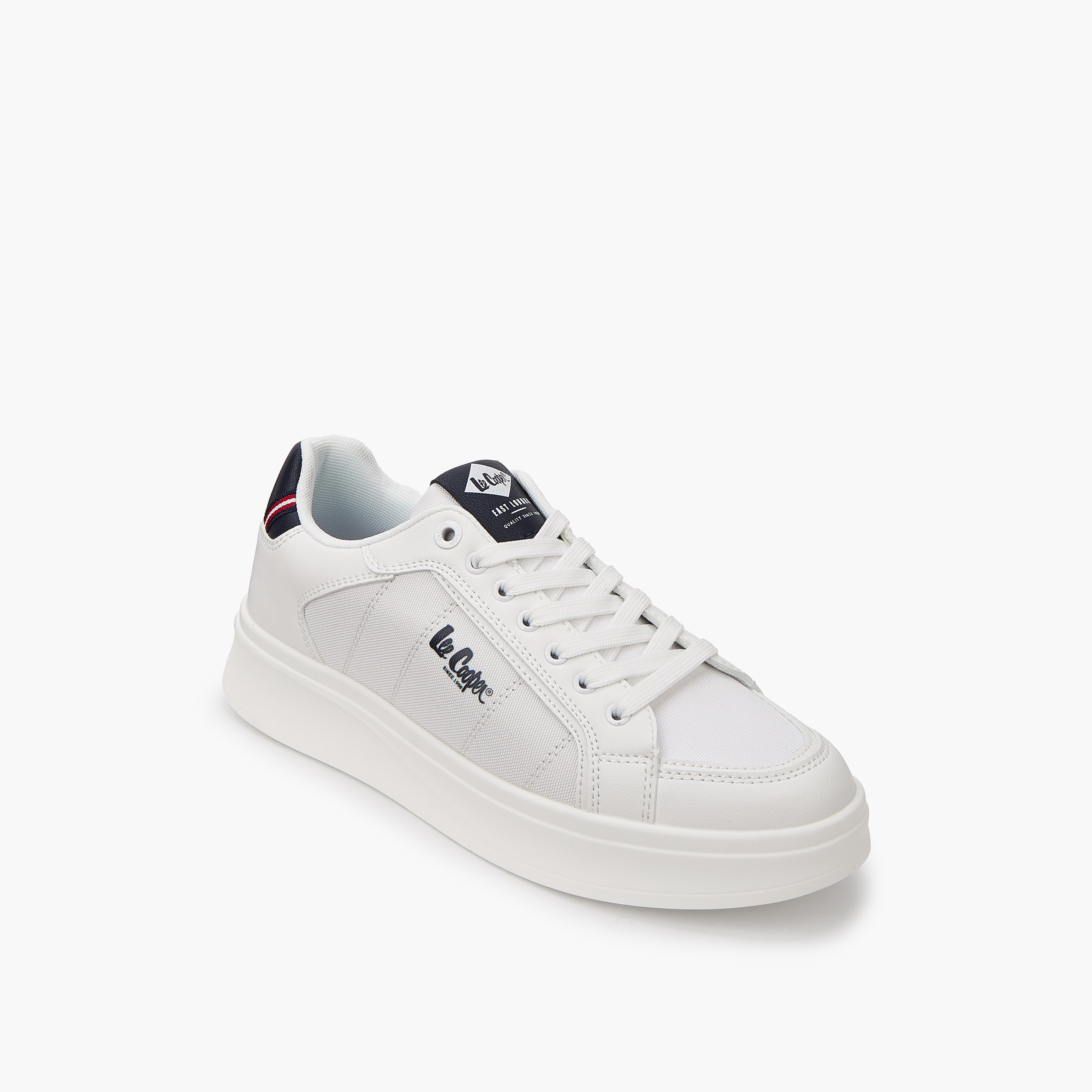 حذاء سنيكرز أورثولايت سادة برباط إغلاق للرجال من لي كوبر-men-shoes-sneakers-image-3