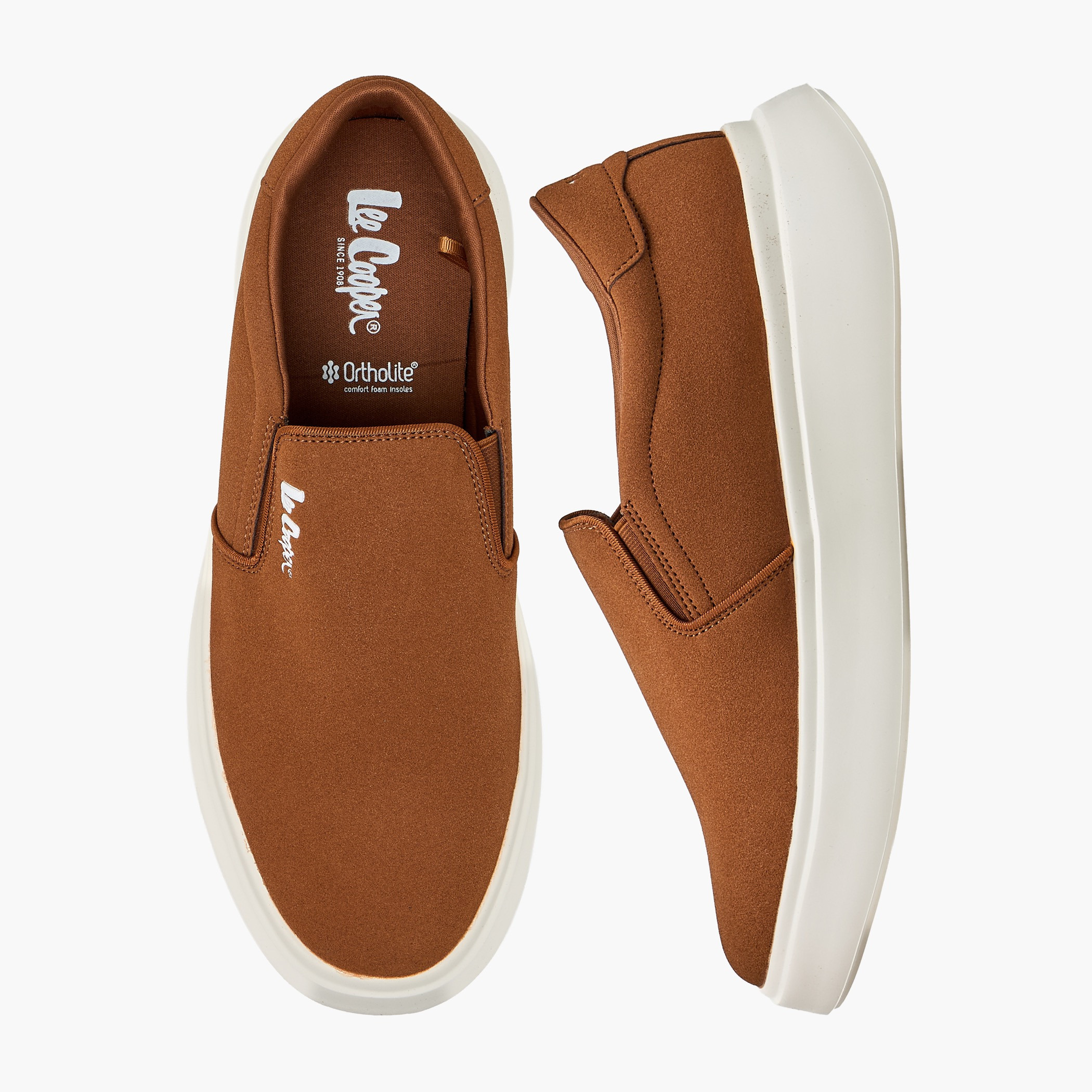 Lee Cooper Men Logo Slip-On Loafers-men-shoes-loafersandmoccasins-image-1