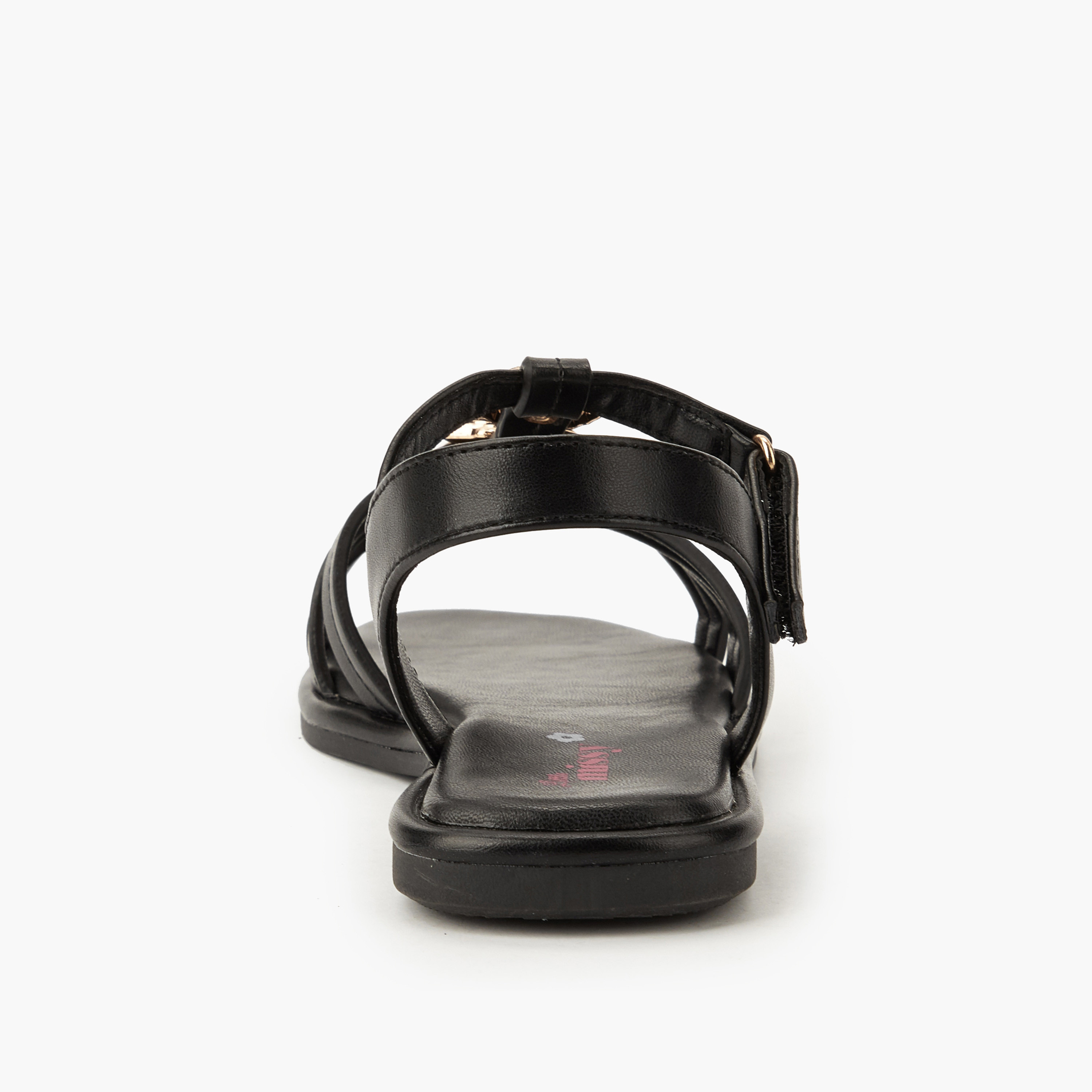Little Missy Girls Shell Embellished Sandals-girls-shoes-sandals-image-5